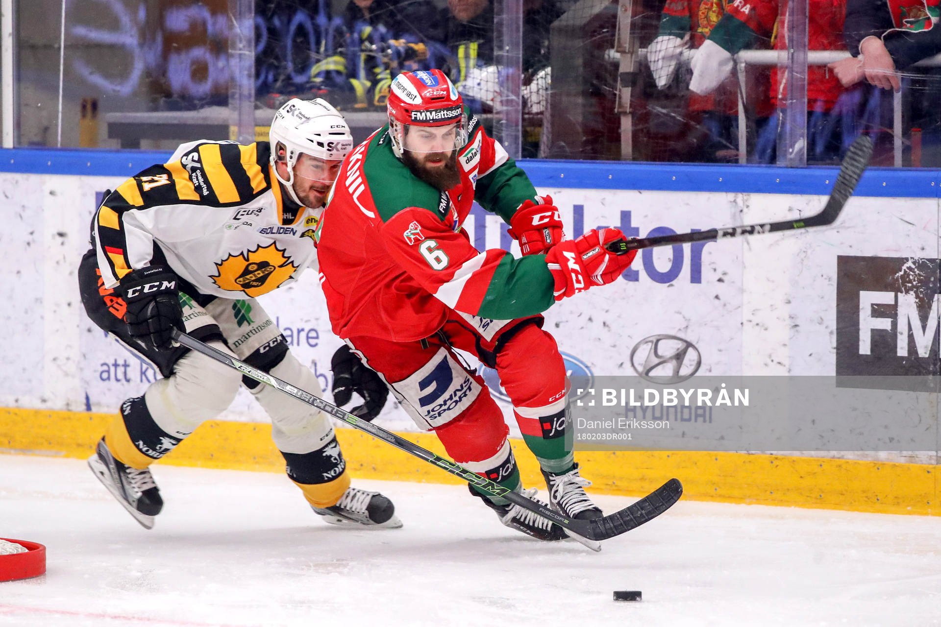 Moras Steven Seigo och Skellefteås Jimmie Ericsson