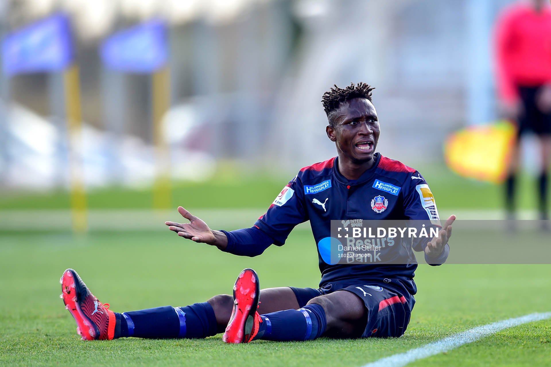 Helsingborgs Mamudo Moro deppar
