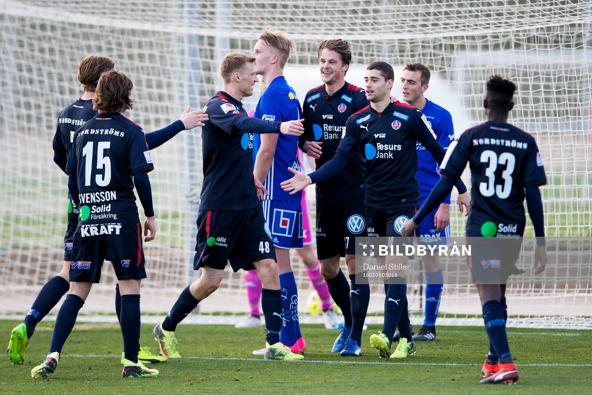 Helsingborgs Mattias Almeida jublar