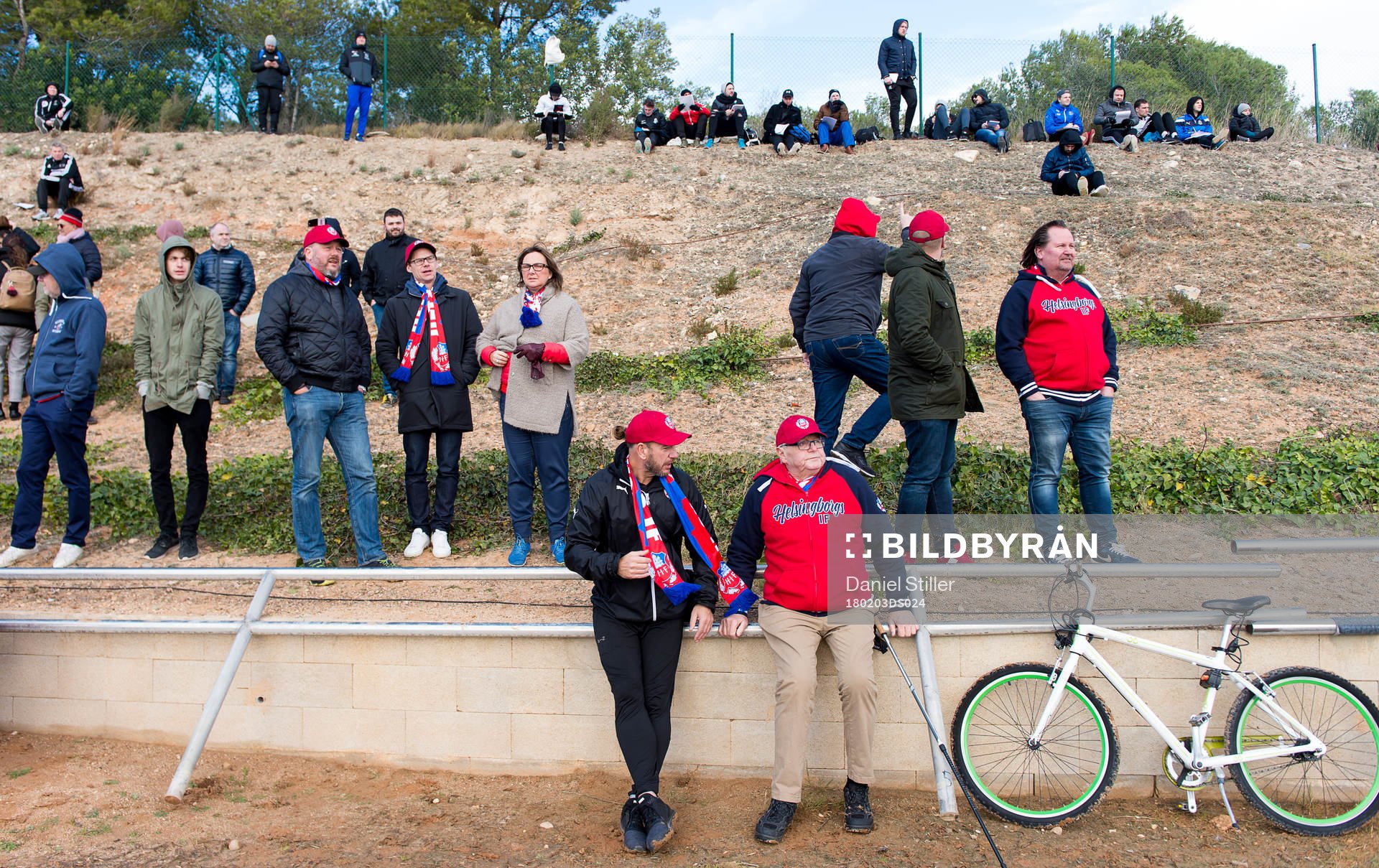 Supportrar från Helsingborg