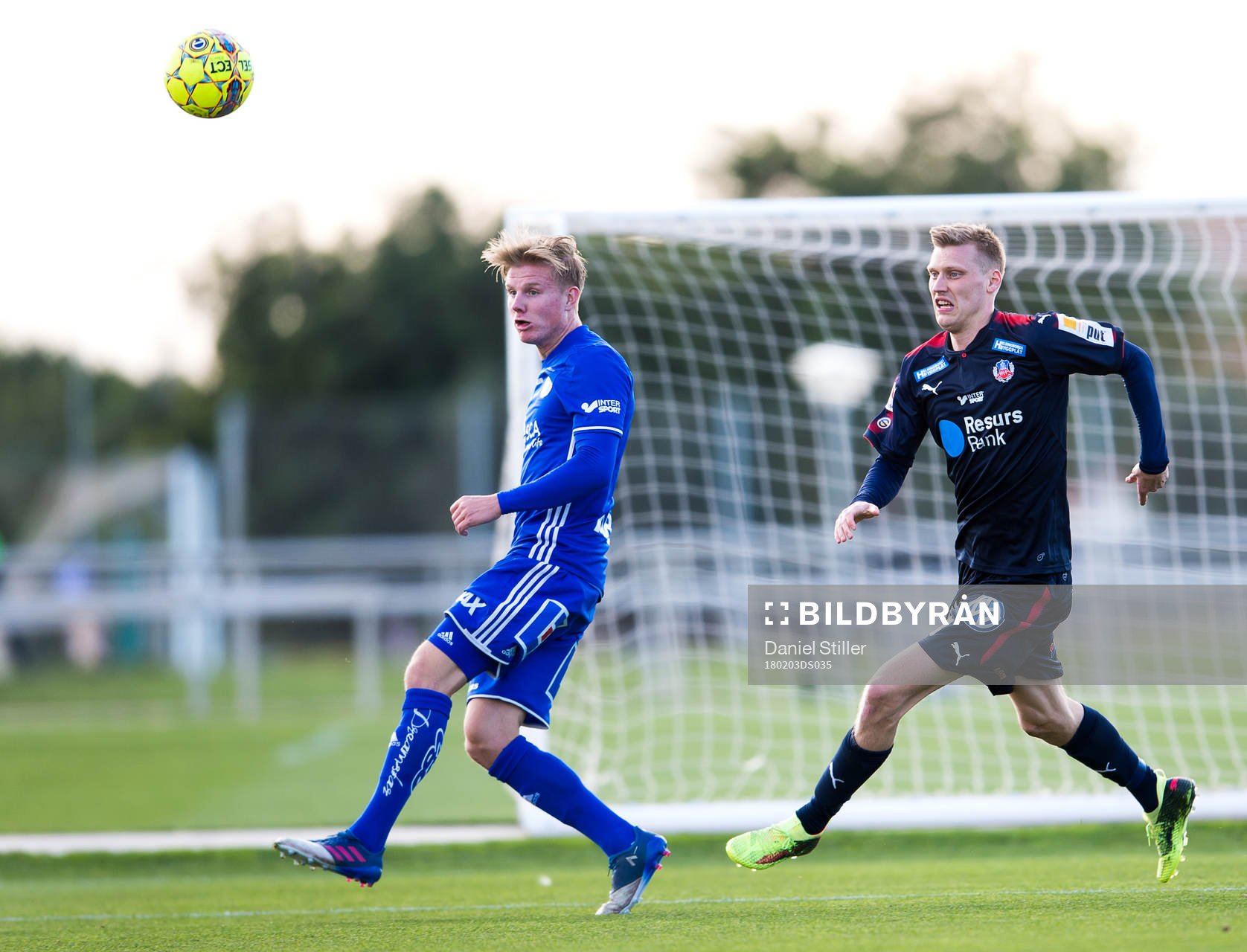 Sundsvalls Erik Björkander och Helsingborgs Andri Runar