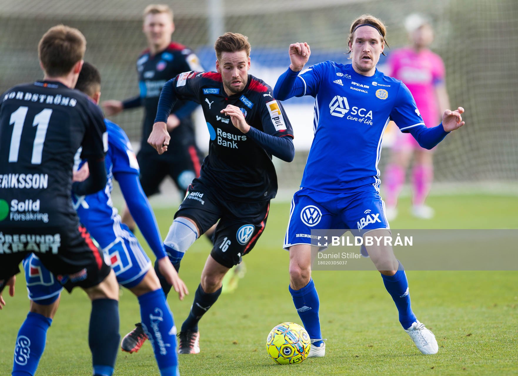 Helsingborgs Mikael Dahlberg och Sundsvalls David Myrestam