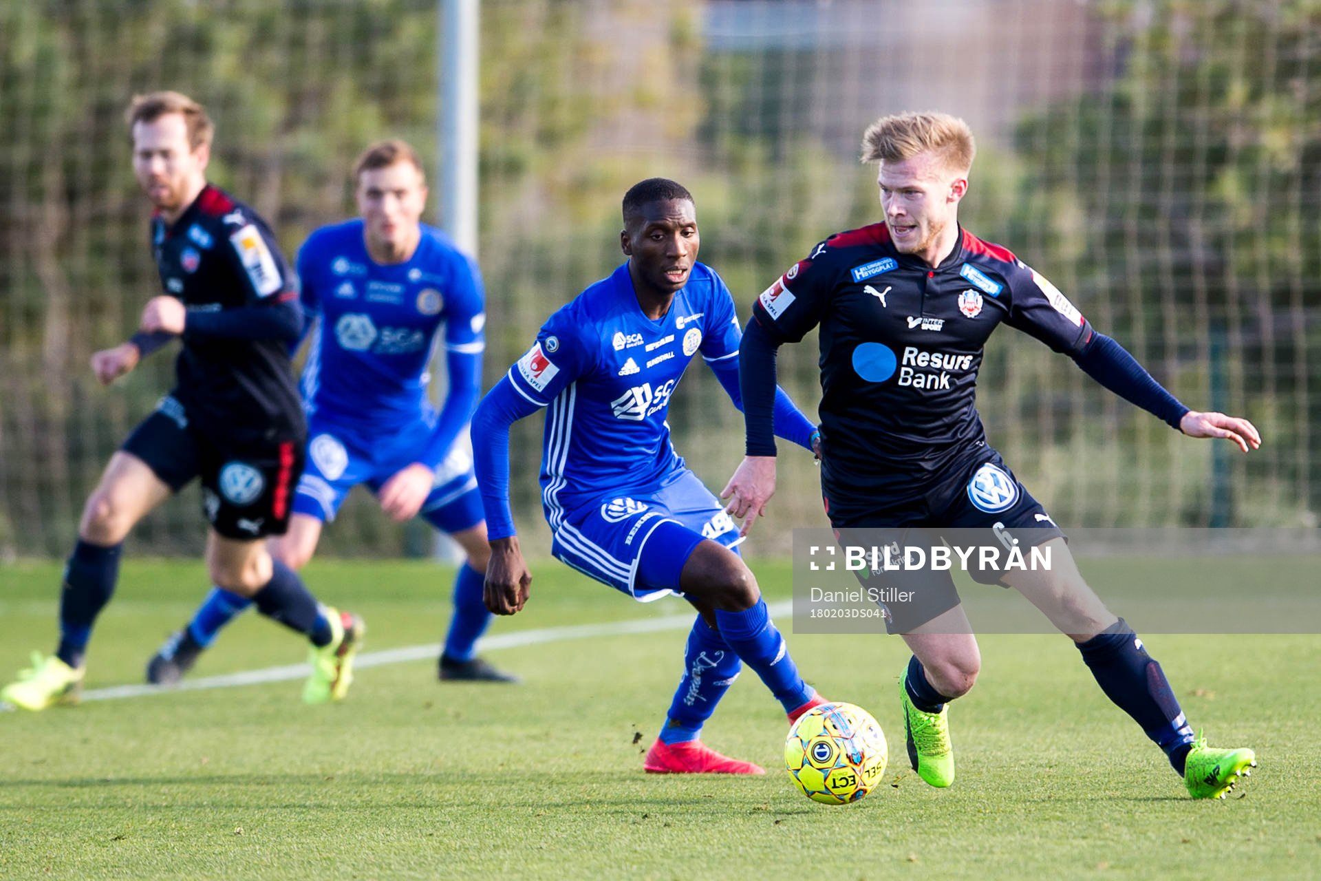 Sundsvalls Peter Wilson och Helsingborgs Andreas Landgren