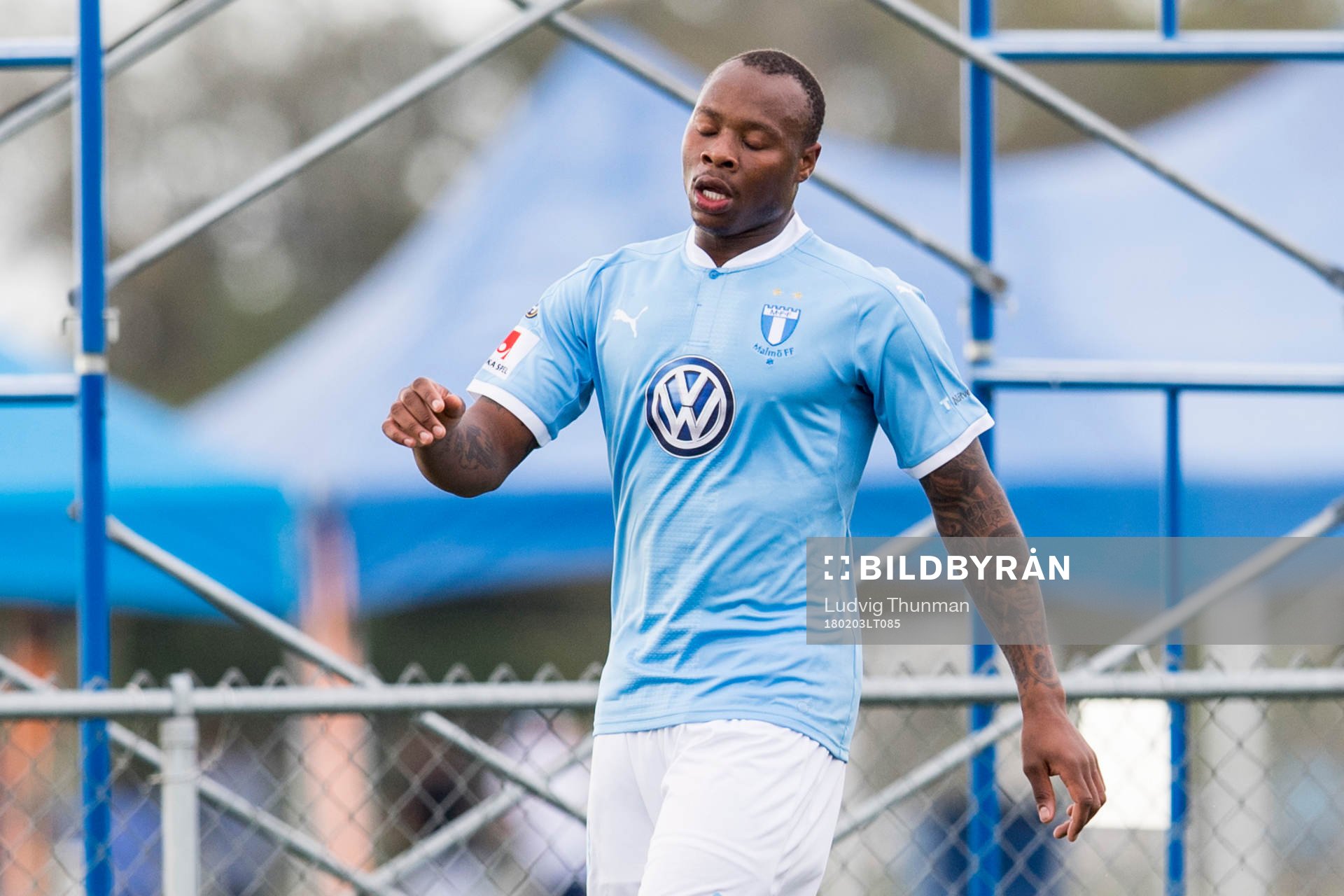 Malmö FFs Carlos Strandberg