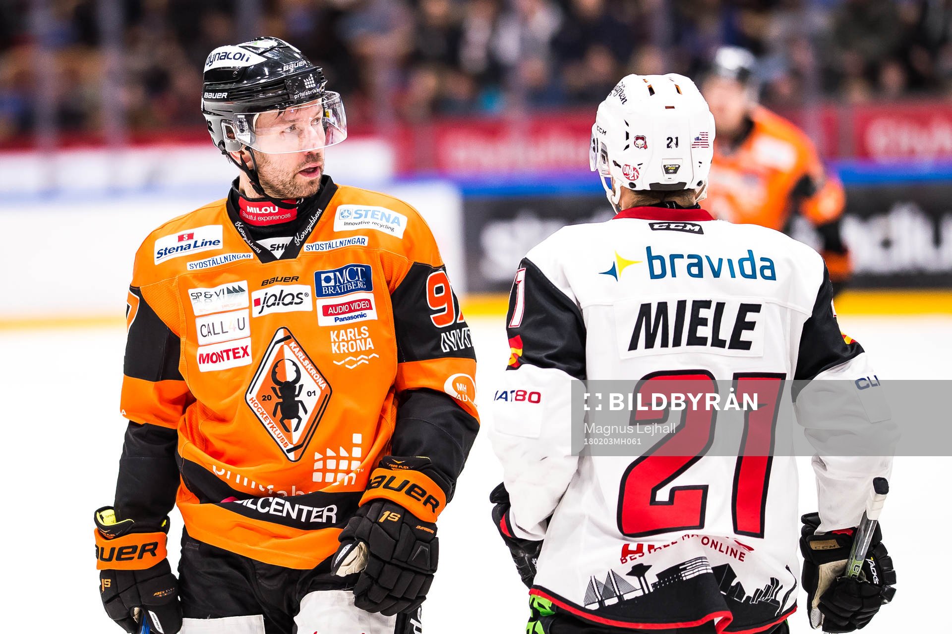 Karlskronas Per Ledin  reagerar