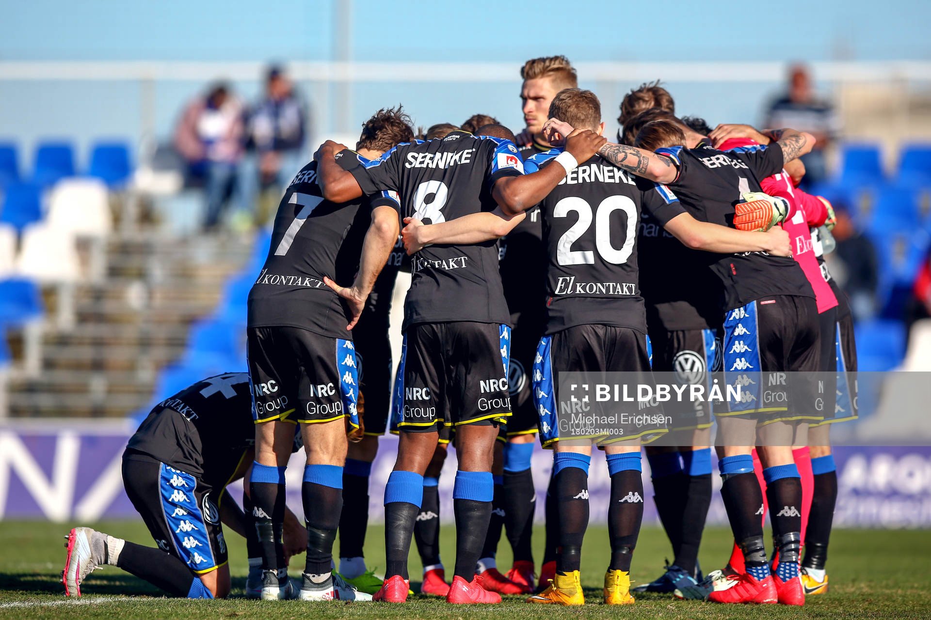 IFK Göteborgs spelare samlade