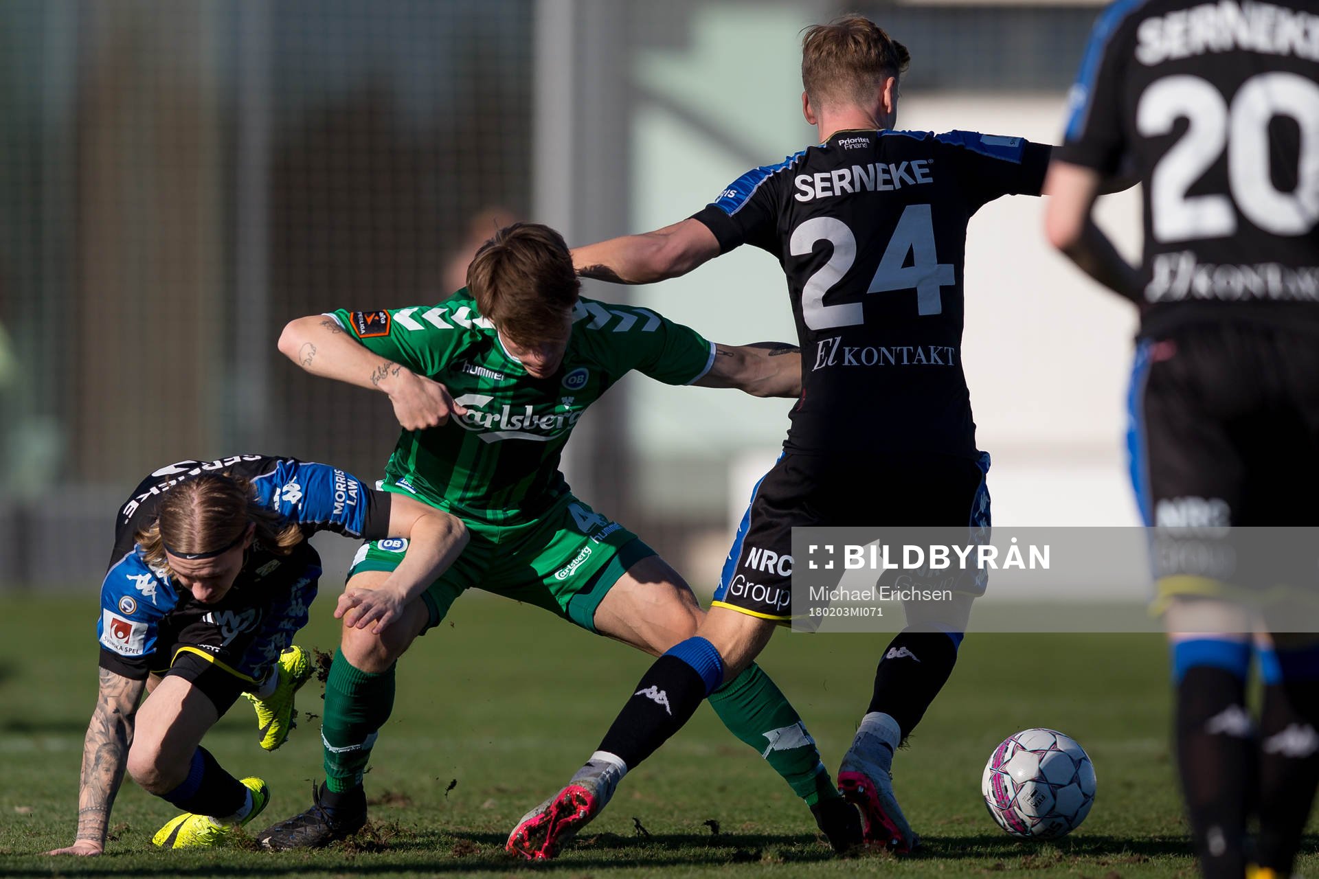 IFK Göteborgs Elias Mar Omarsson  och Sebastian Ohlsson