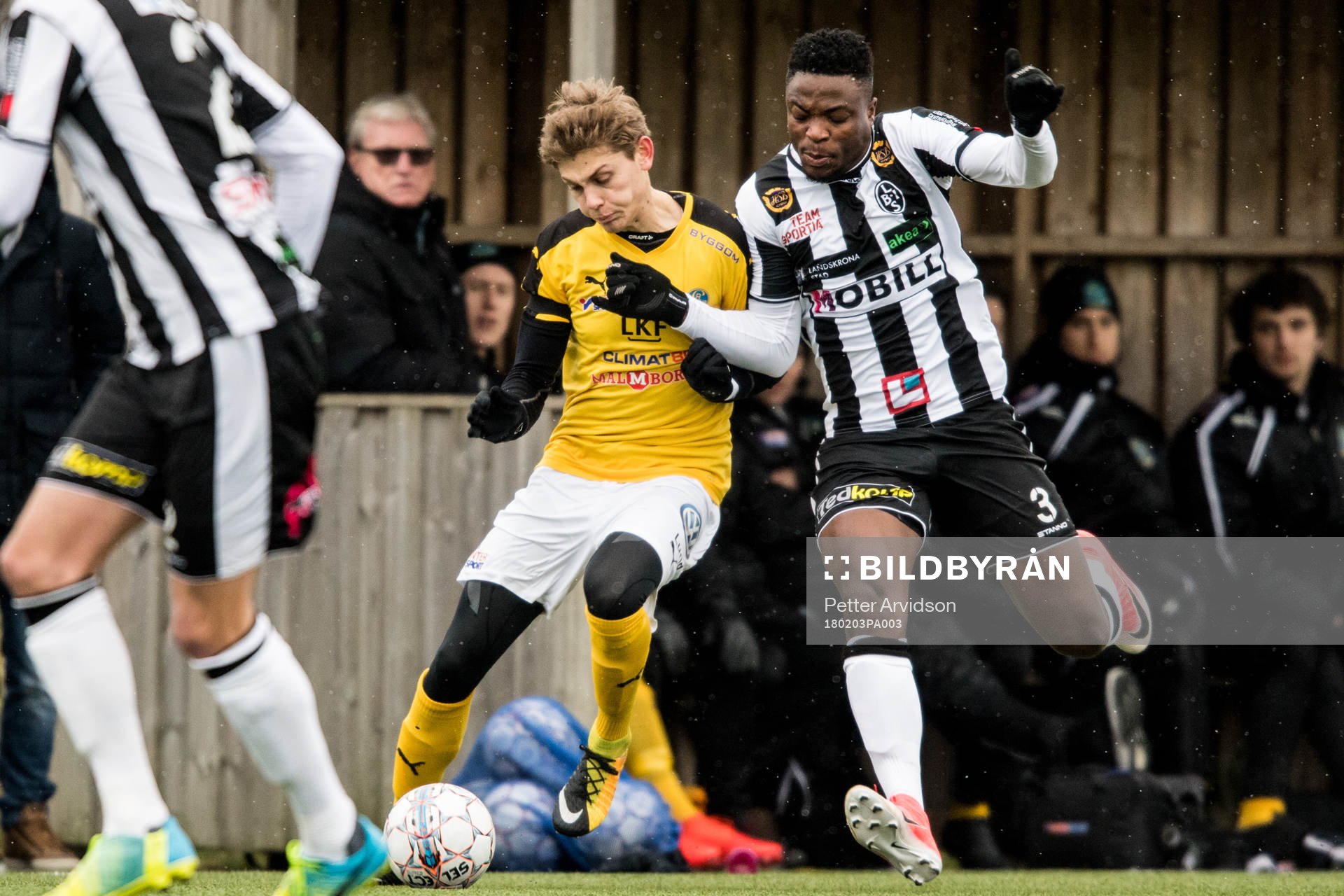 Lunds Måns Hofvander och Landskronas Ermun Obanar
