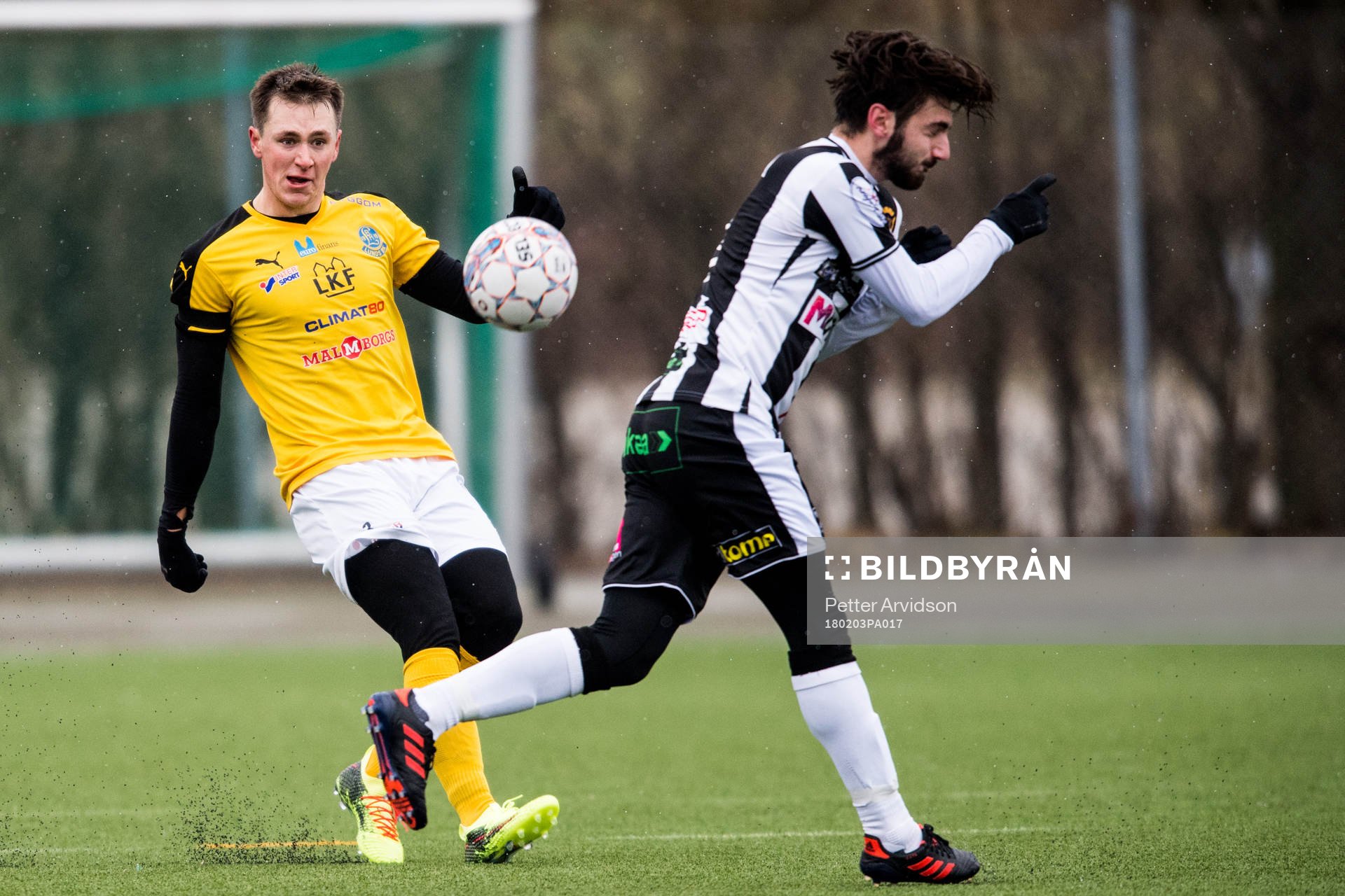 Lunds Simon Nilsson och Landskronas Igor Arsenijevic