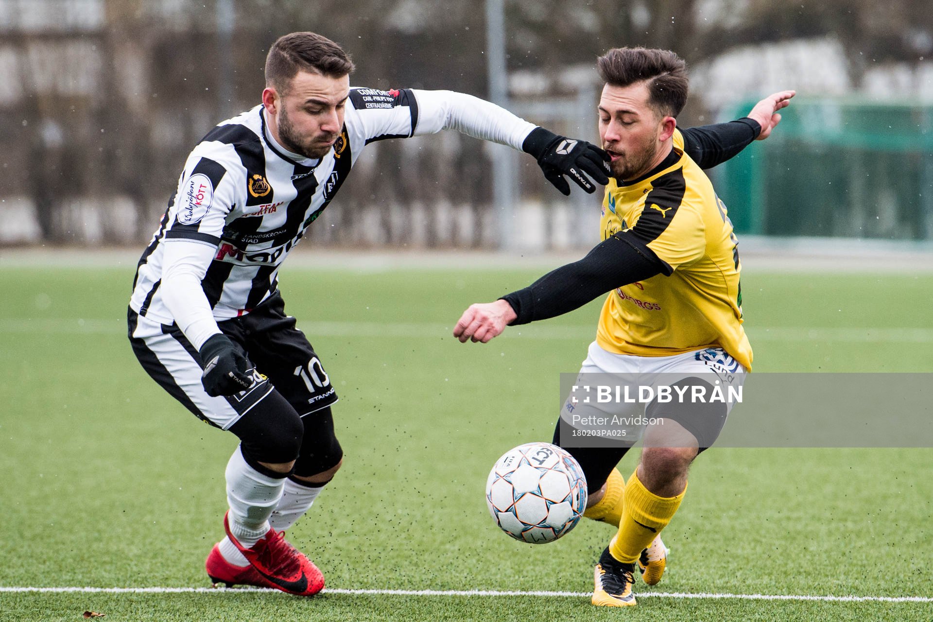 Landskronas Filip Pivkovski och Lunds Gustav Hillstedt