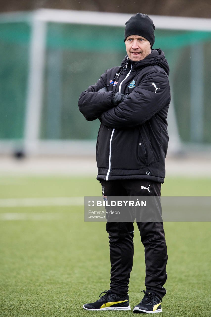 Lunds tränare Stefan Jansson
