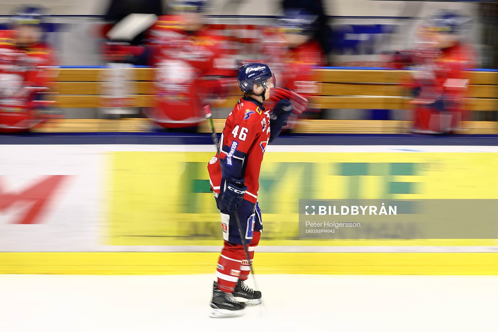 Linköpings Mathis Olimb jublar