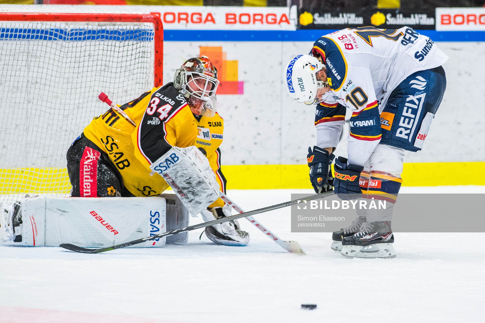 Djurgårdens Niclas Bergfors deppar