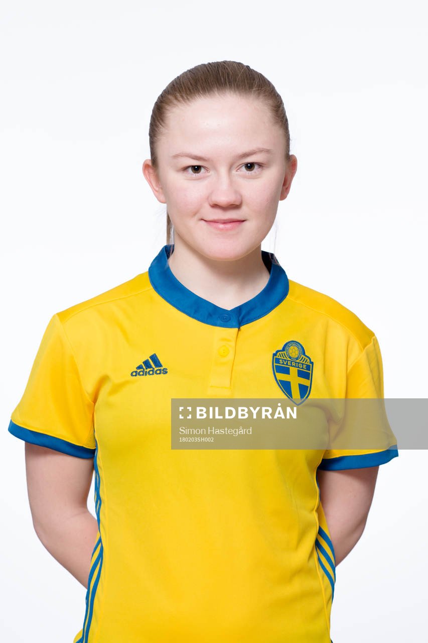 Ebba Sjögren i F17-landslaget