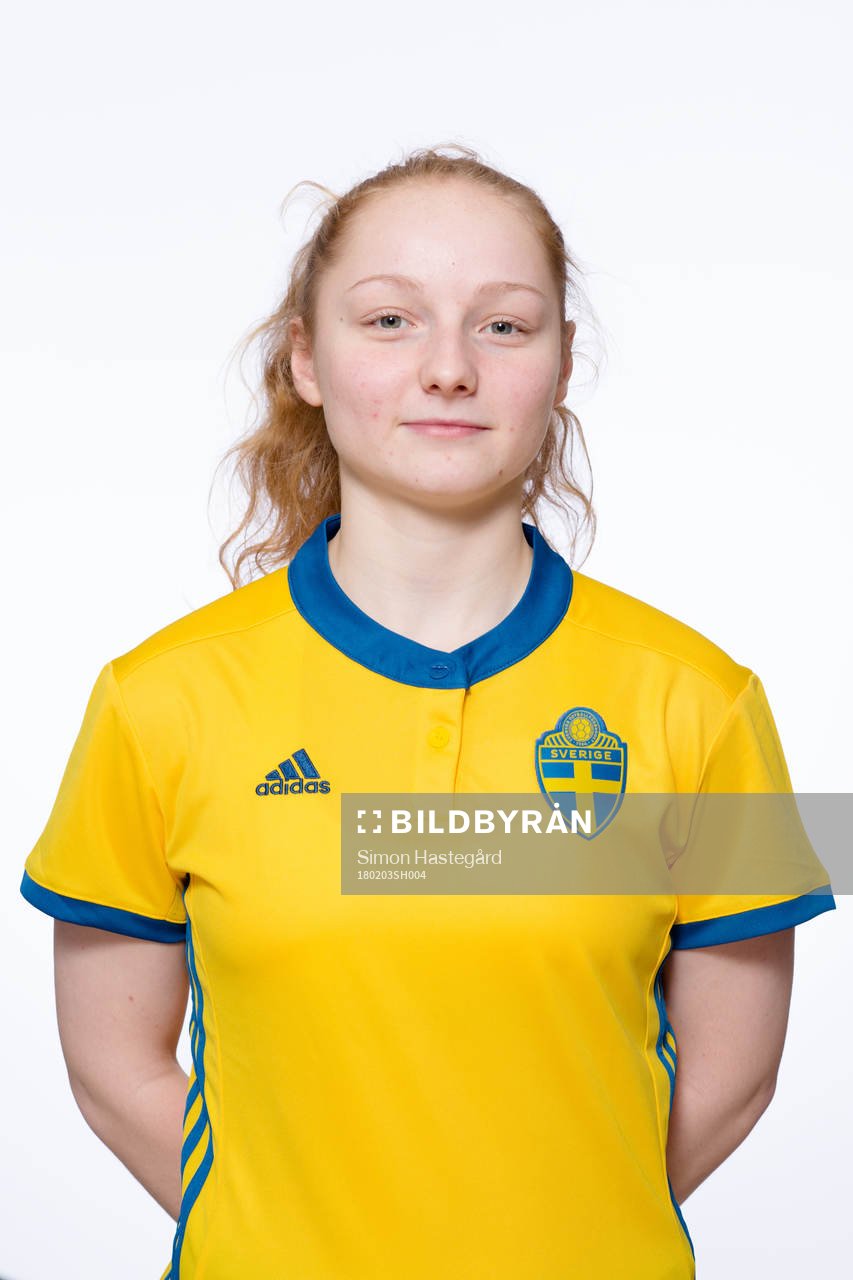 Sophia Redenstrand i F17-landslaget