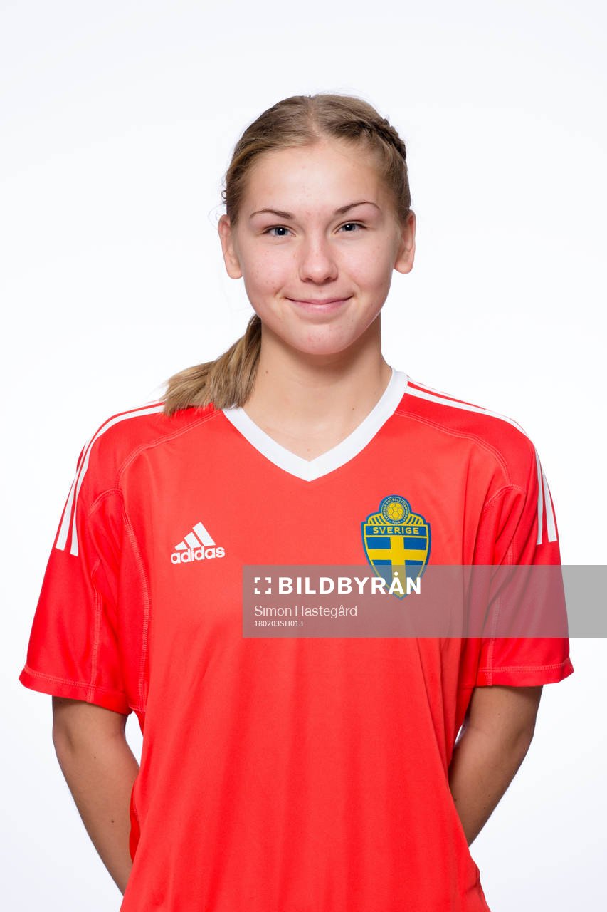 Sara Wexén, målvakt  i F17-landslaget
