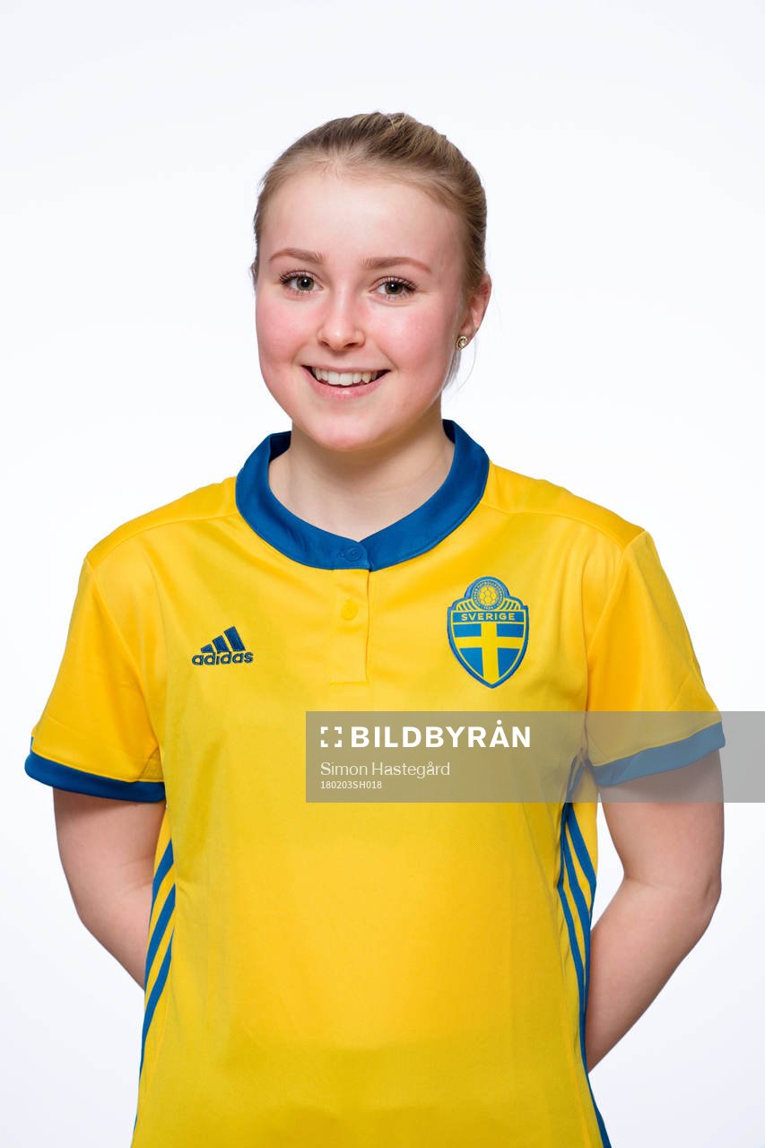 Kajsa Kjellander i F17-landslaget