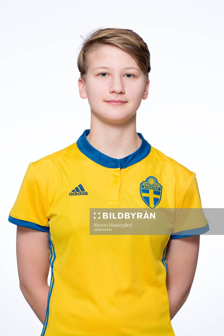 Anna Svedman  i F17-landslaget
