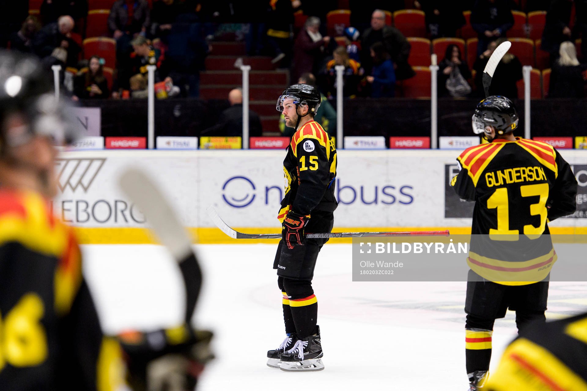 Brynäs Simon Bertilsson deppar