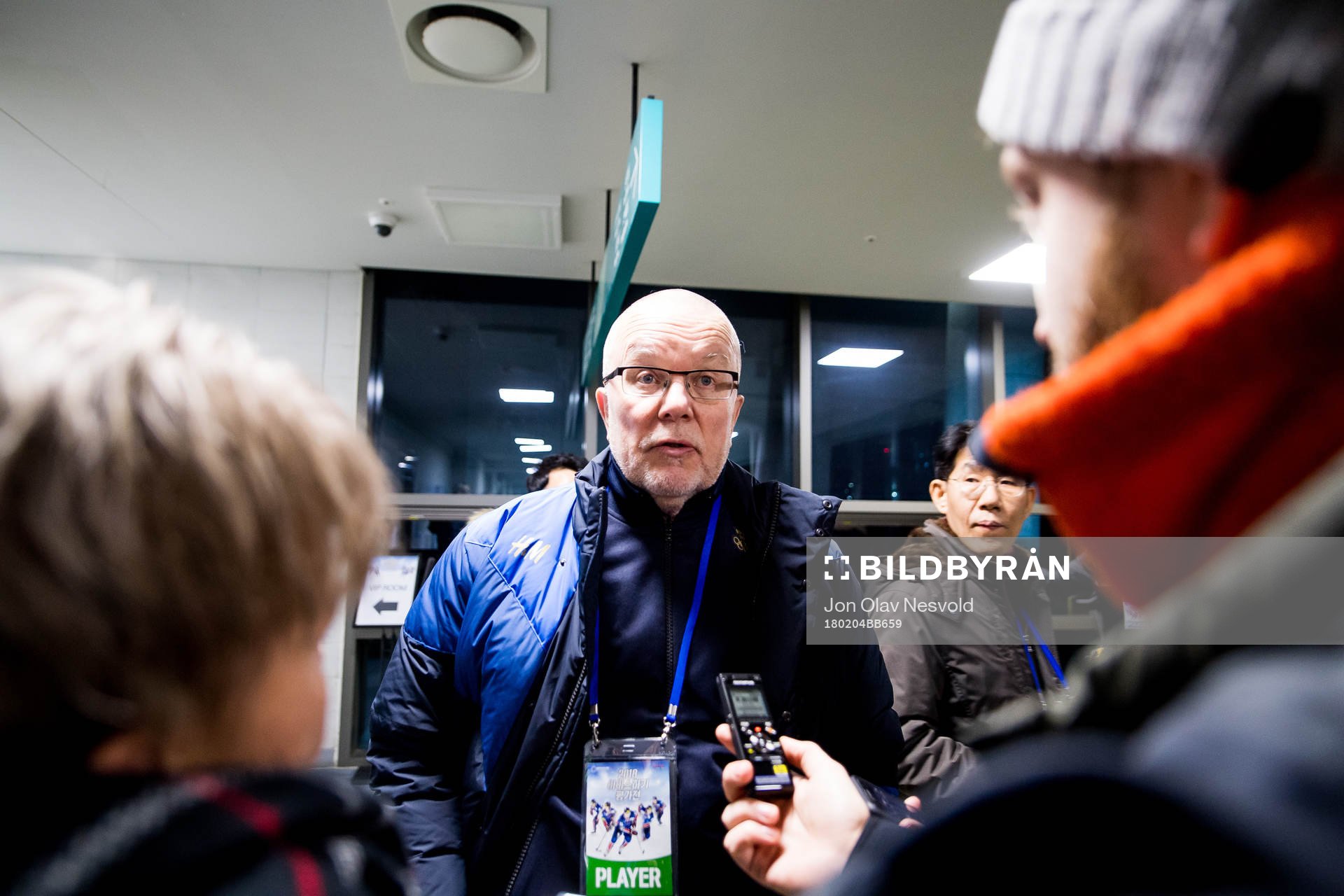 Leif Boork, head coach of Sweden