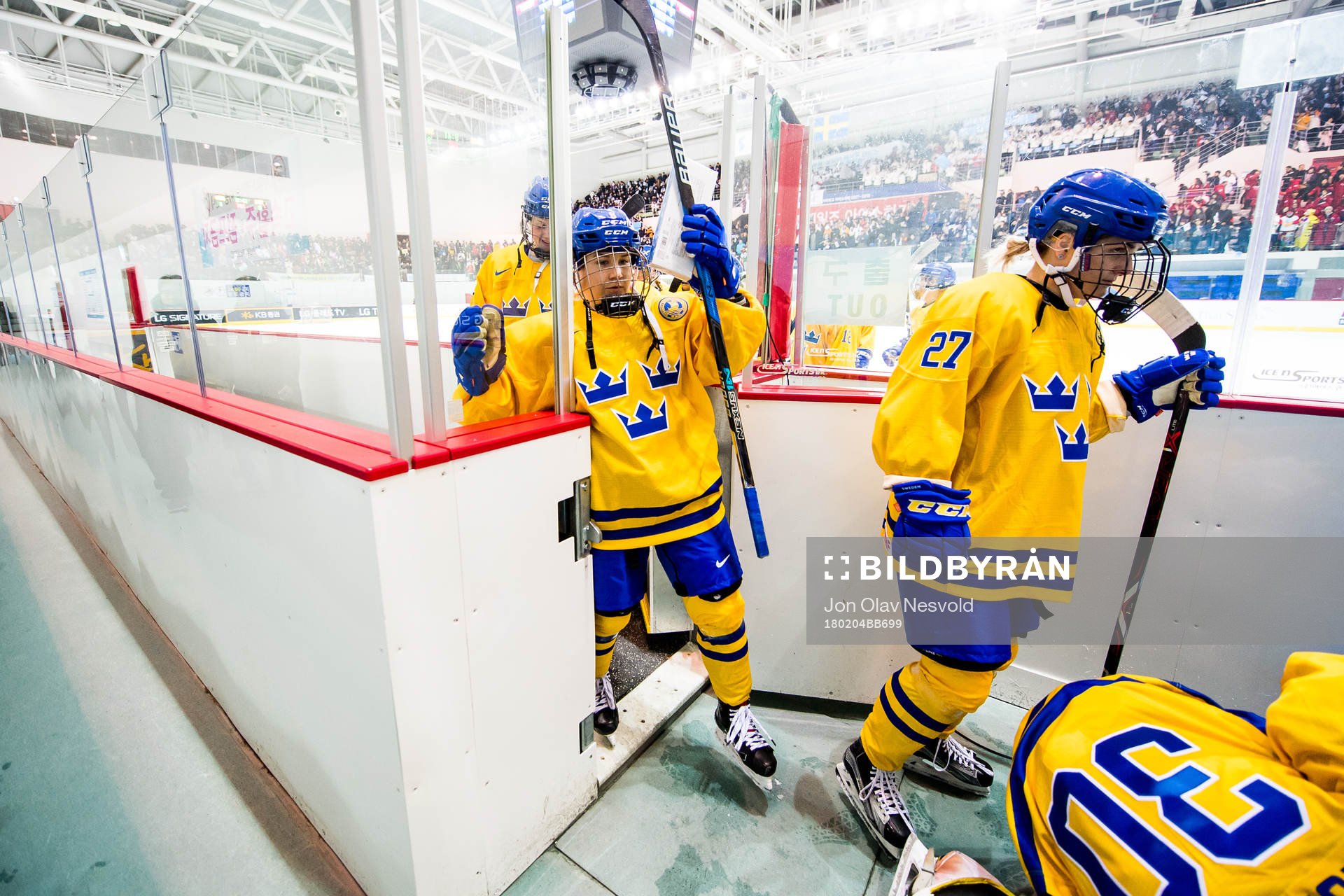Annie Svedin of Sweden and Emma Nordin of Sweden