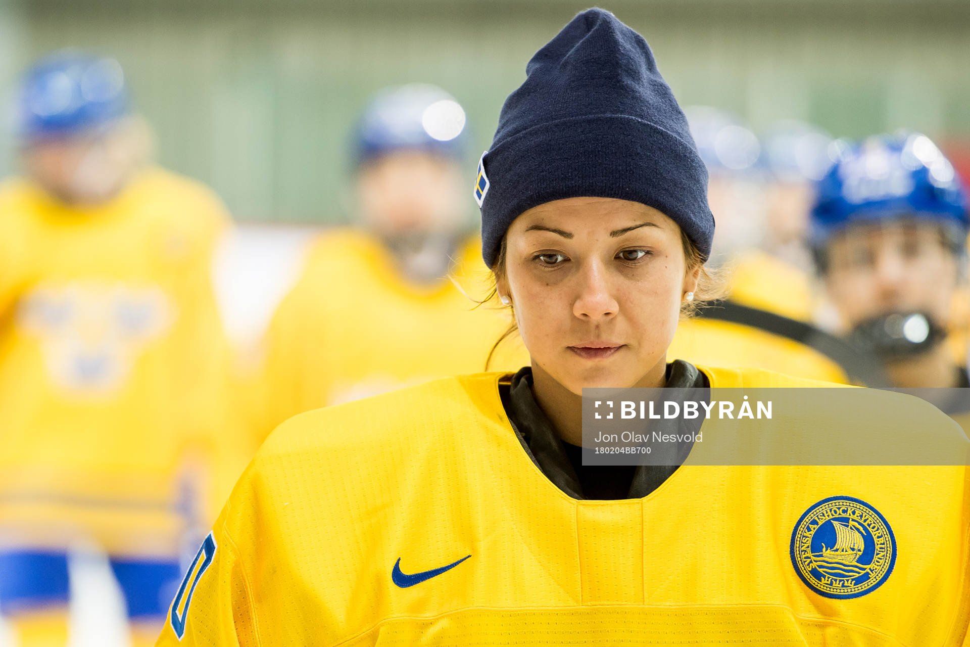 Goaltender Minatsu Murase of Sweden