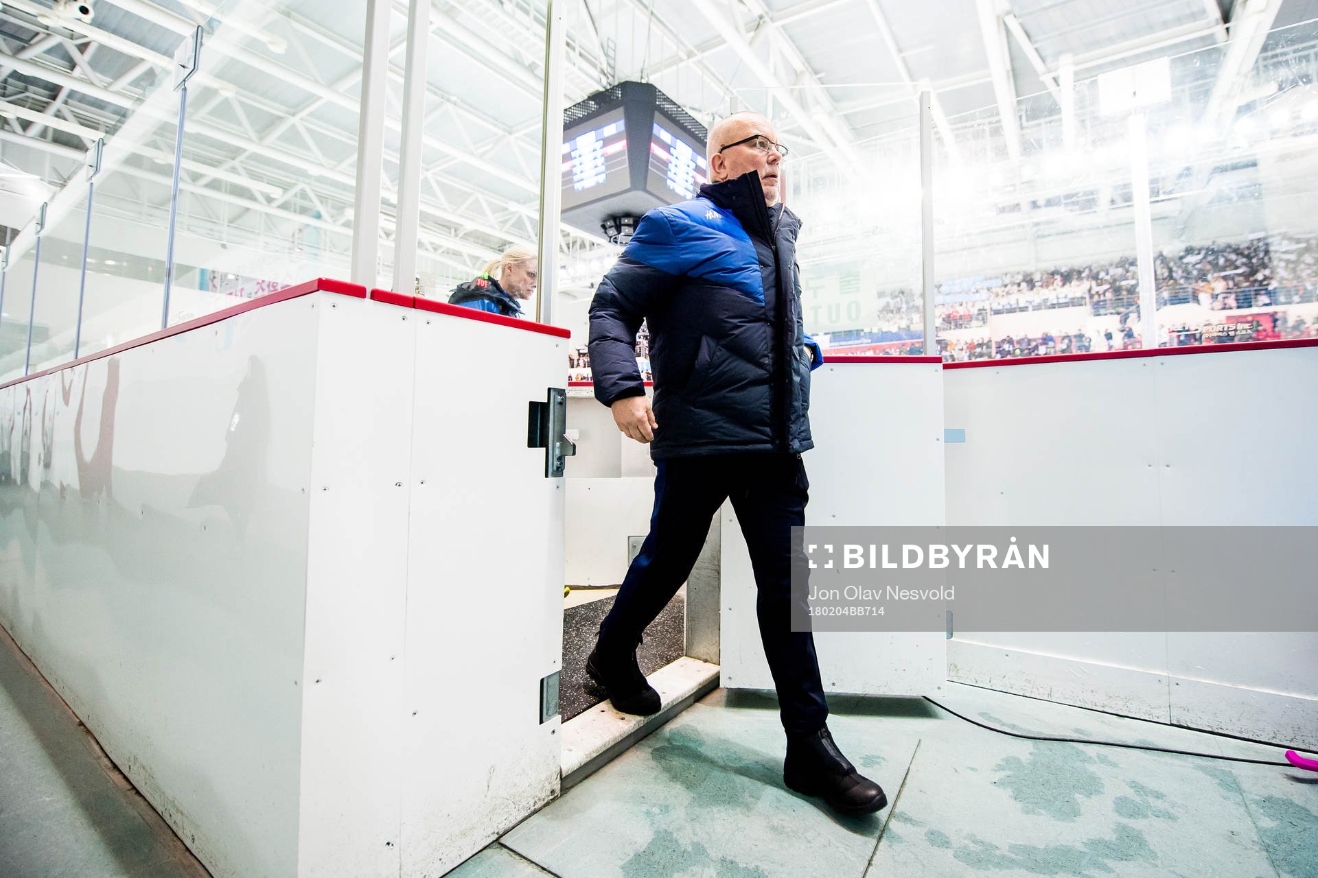 Leif Boork, head coach of Sweden
