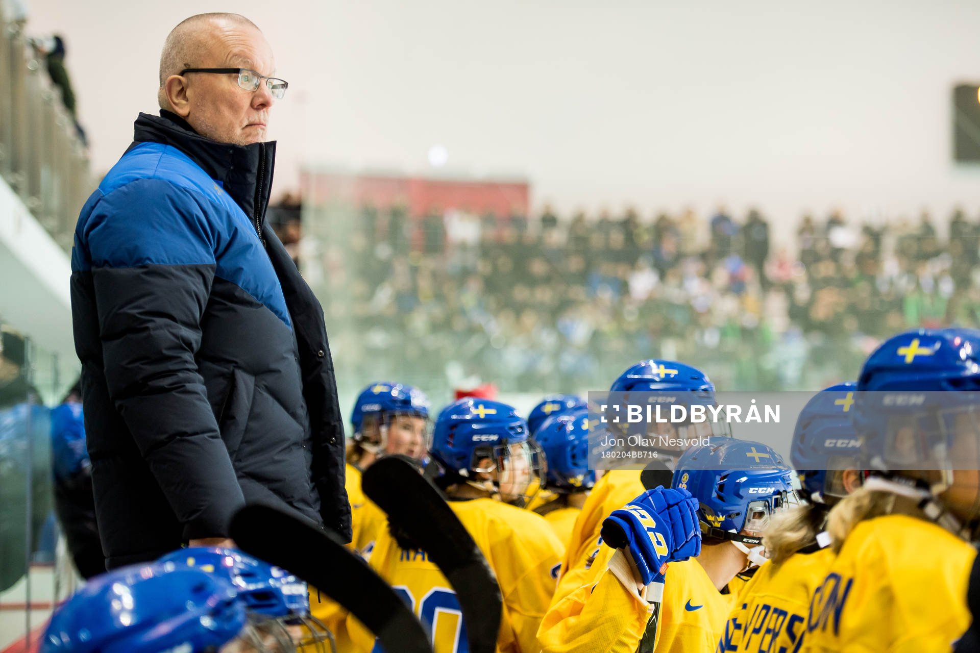Leif Boork, head coach of Sweden