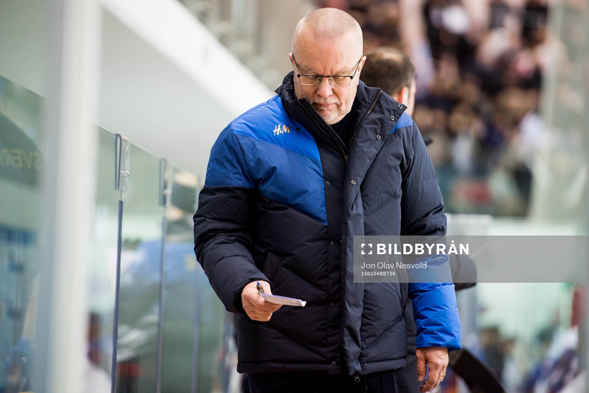 Leif Boork, head coach of Sweden