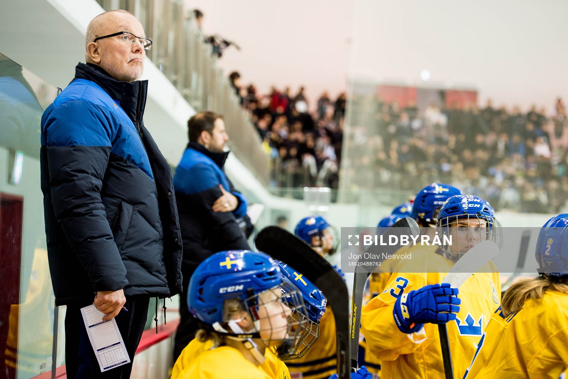 Leif Boork, head coach of Sweden
