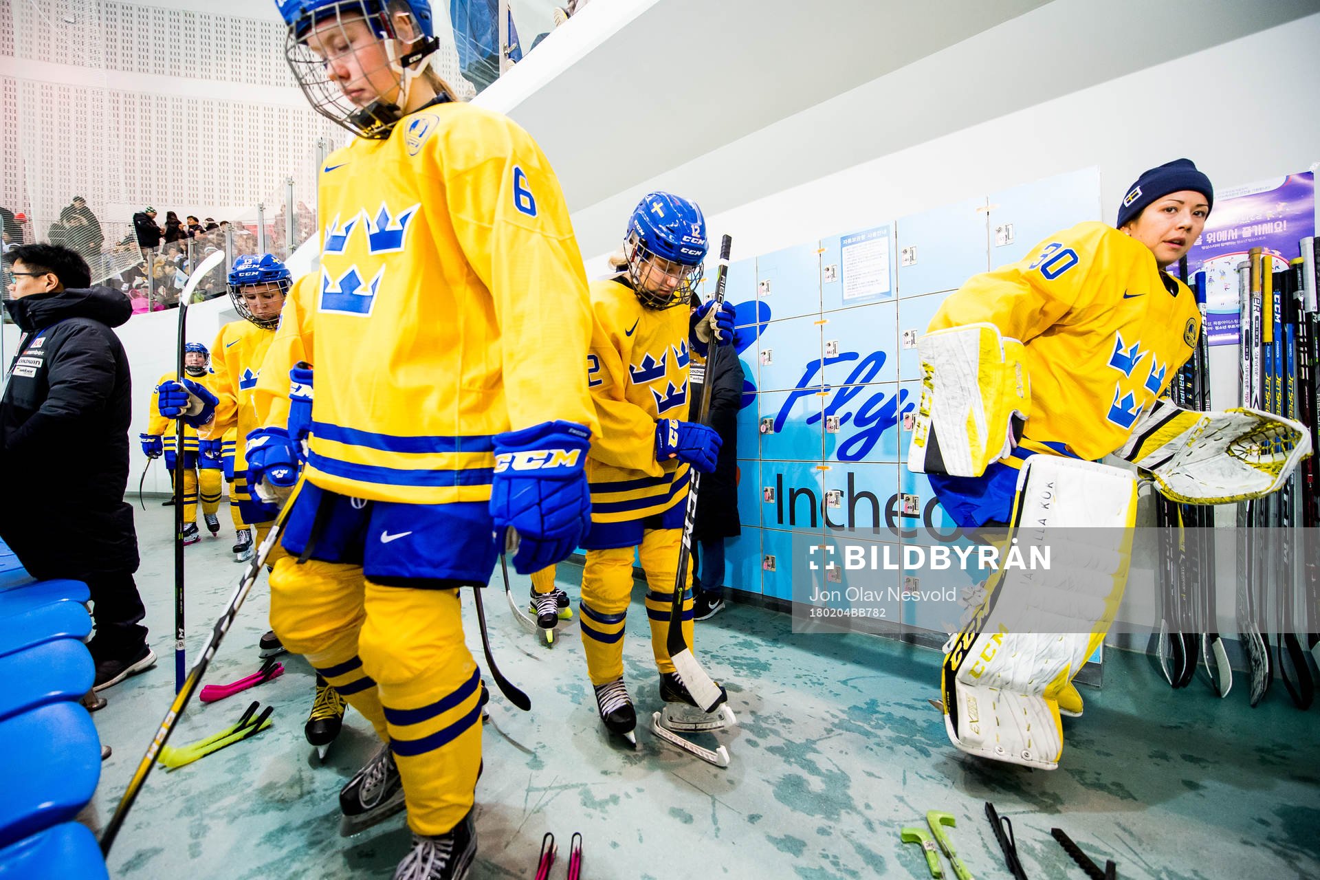 Sara Hjalmarsson of Sweden, Maja Nylén-Persson of Sweden