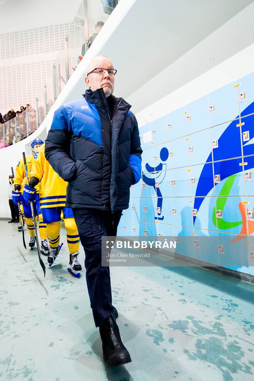 Leif Boork, head coach of Sweden