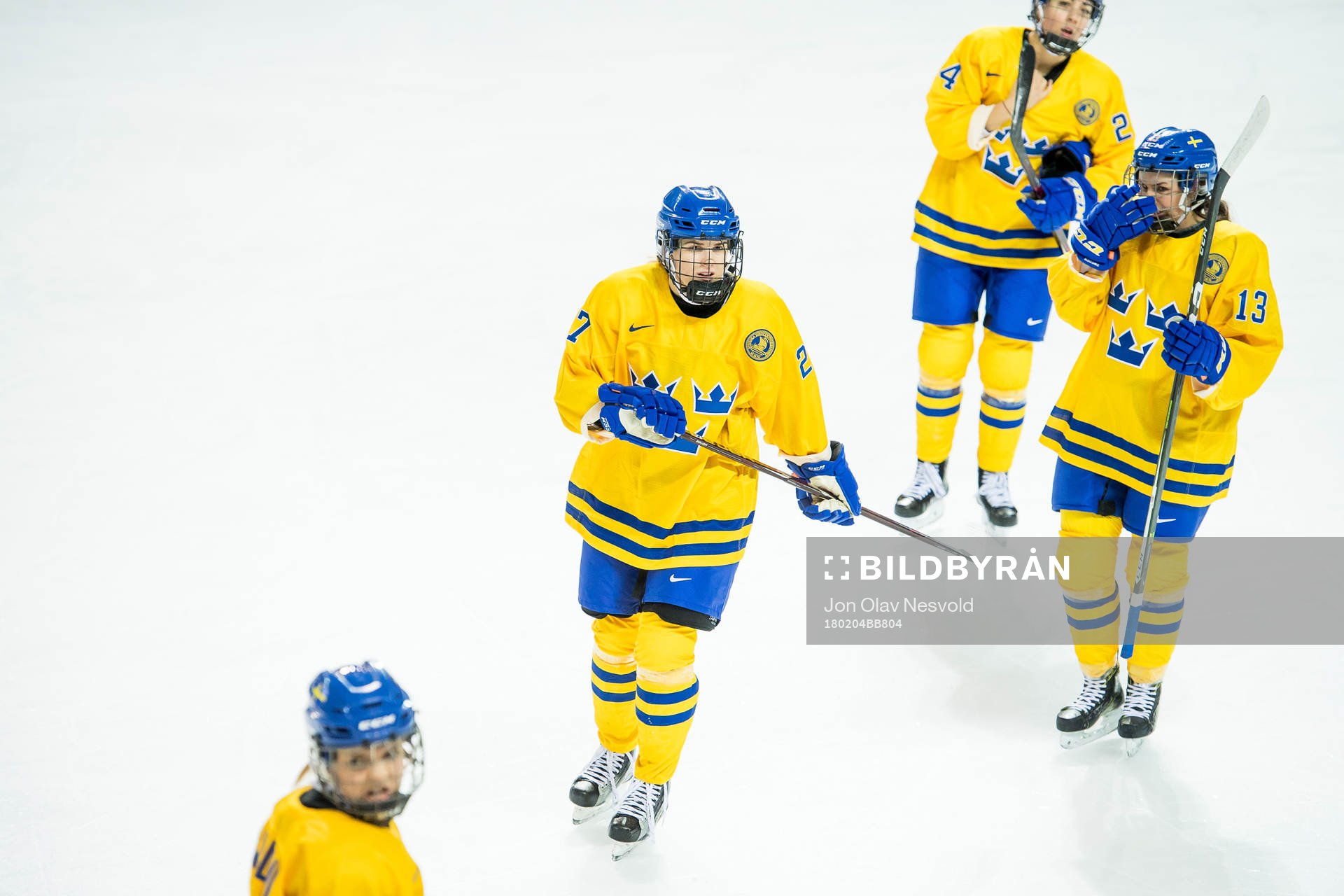 Emma Nordin of Sweden and Elin Lundberg of Sweden
