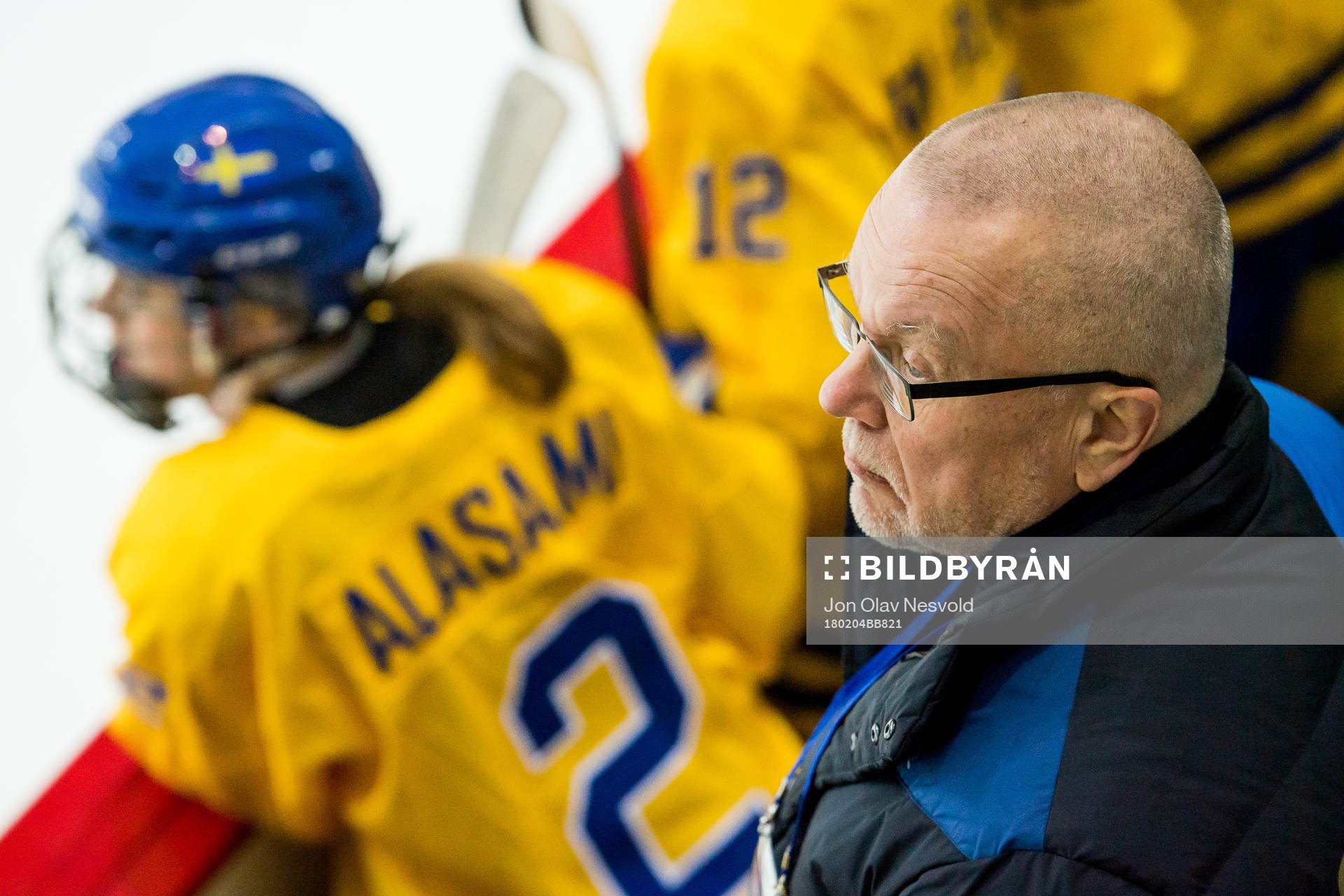 Leif Boork, head coach of Sweden