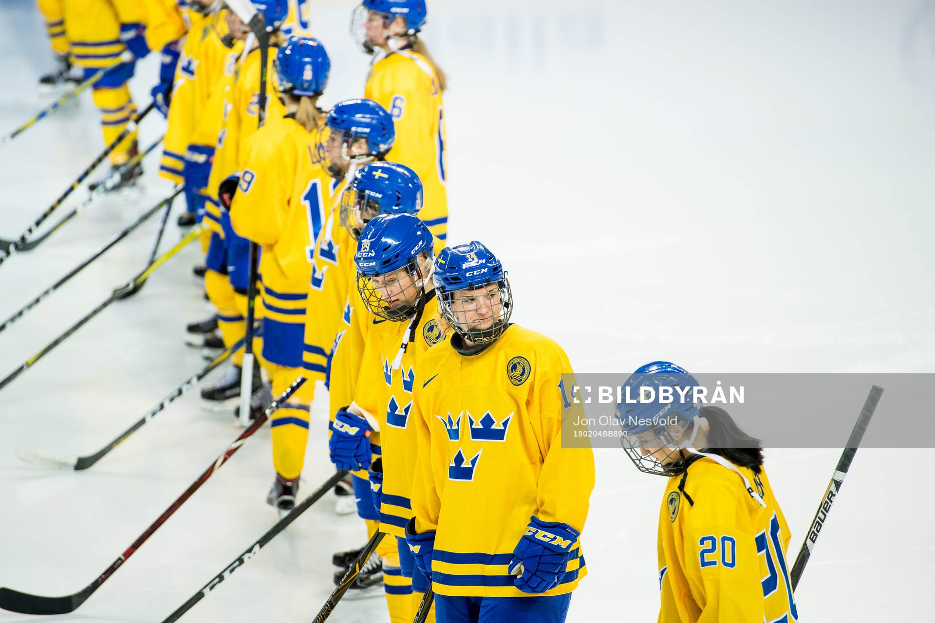Sabina Küller of Sweden and Fanny Rask of Sweden