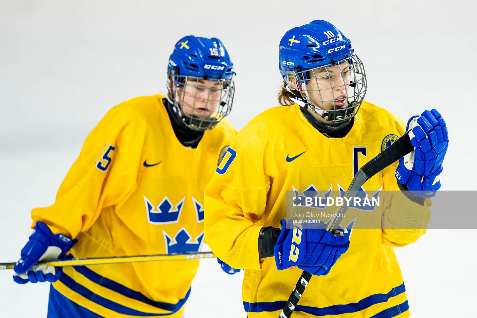 Lisa Johansson of Sweden and Emilia Ramboldt of Sweden
