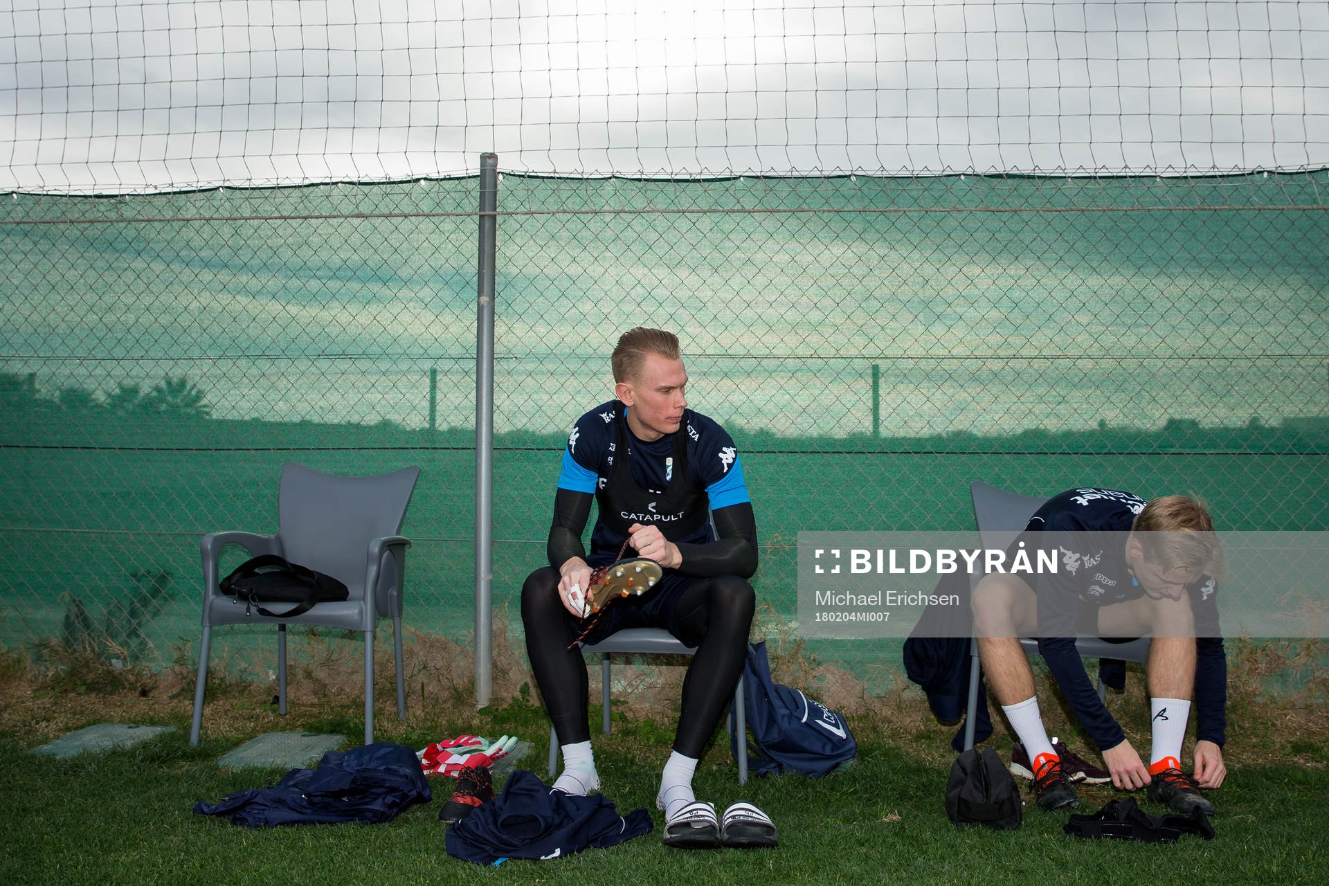 IFK Göteborgs målvakt Pontus Dahlberg och Billy