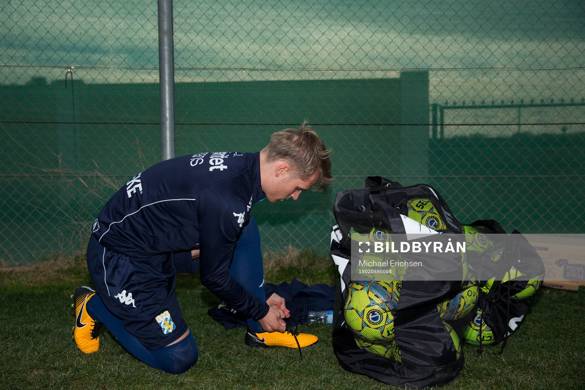 IFK Göteborgs Mikael Ingebrigtsen tar på sig
