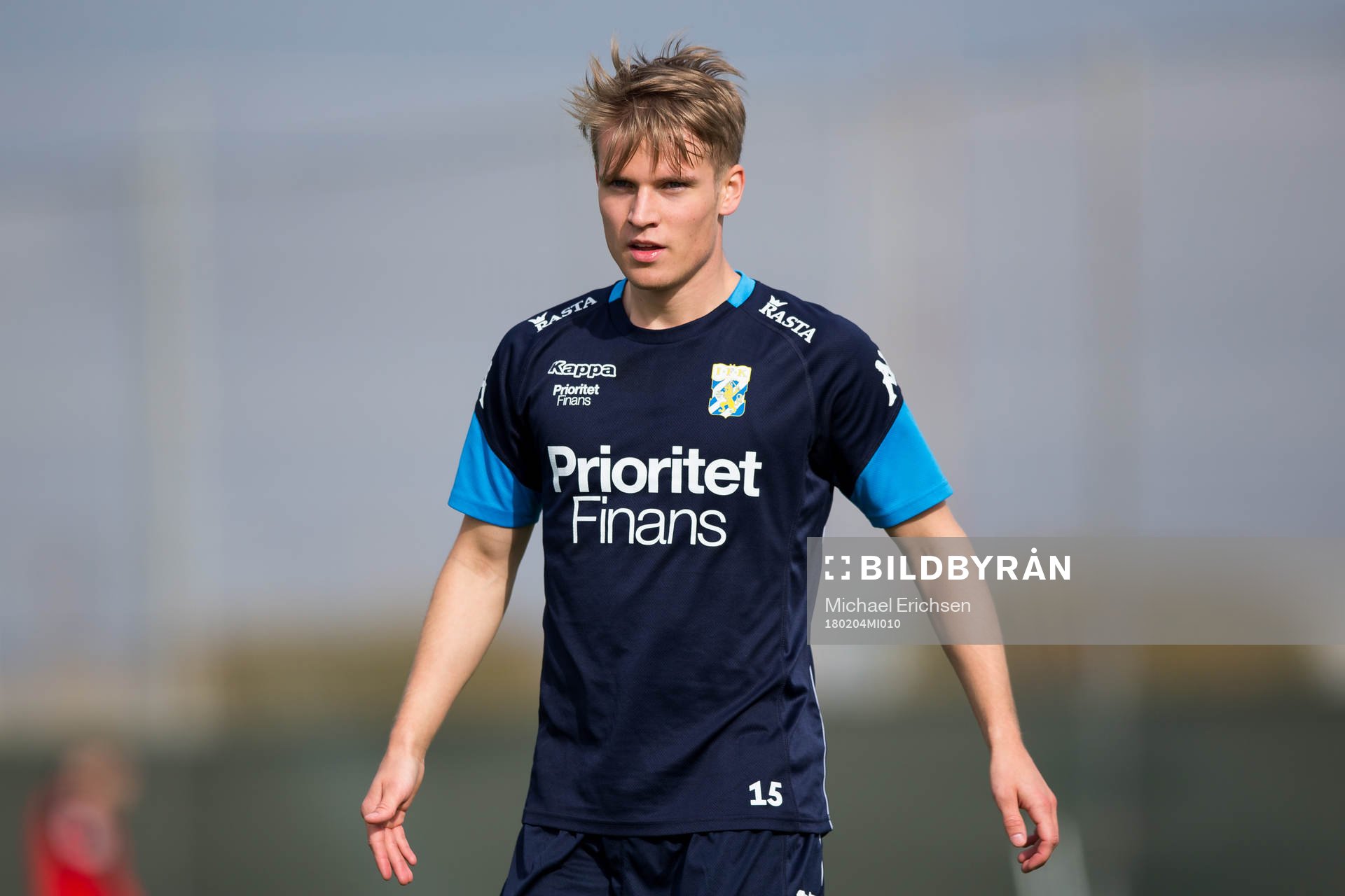 IFK Göteborgs Mikael Ingebrigtsen under en träning med IFK Göteborg den 4 februari 2018 i Pinatar Football Center.
