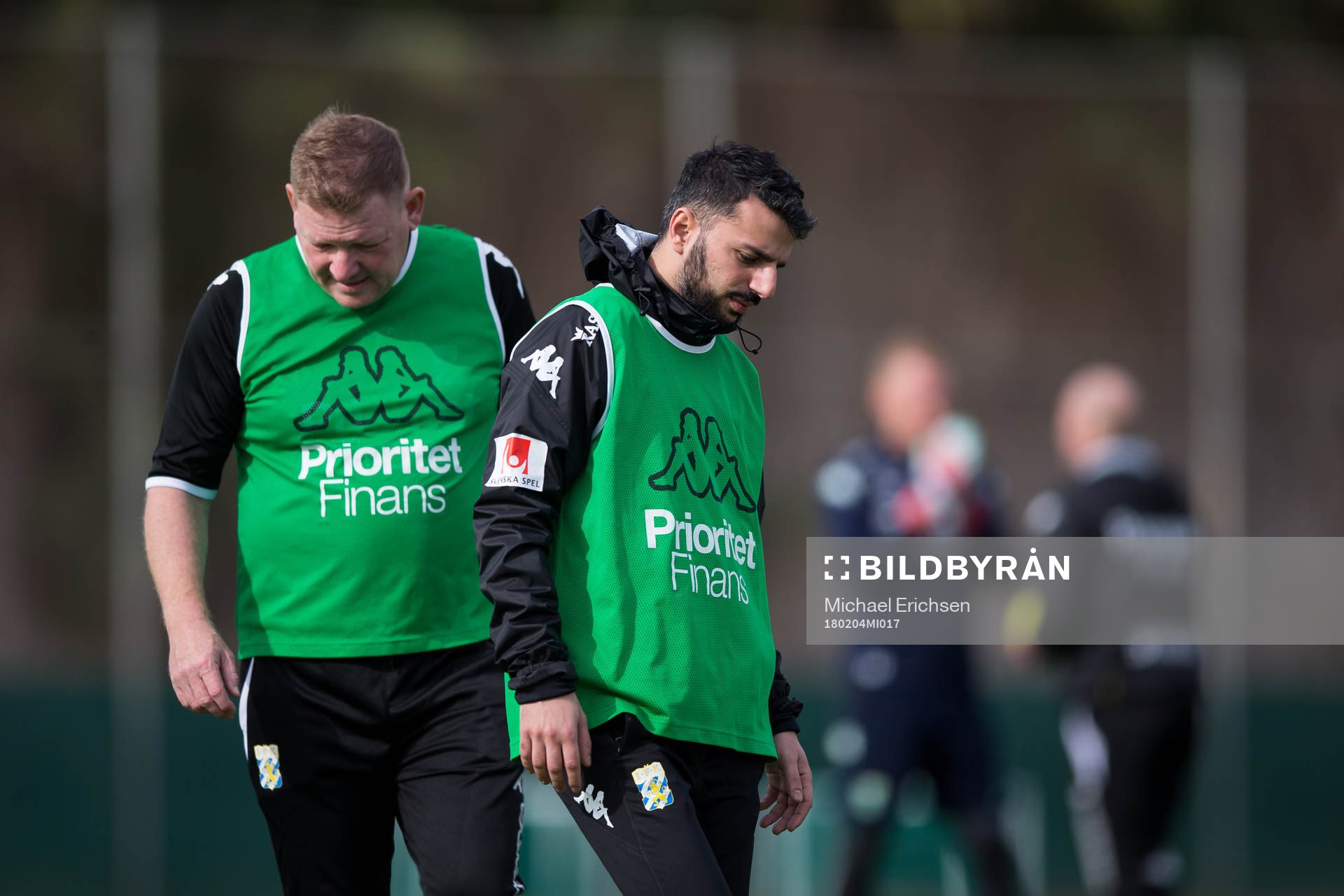 IFK Göteborgs assisterande tränare Alf Westerberg och
