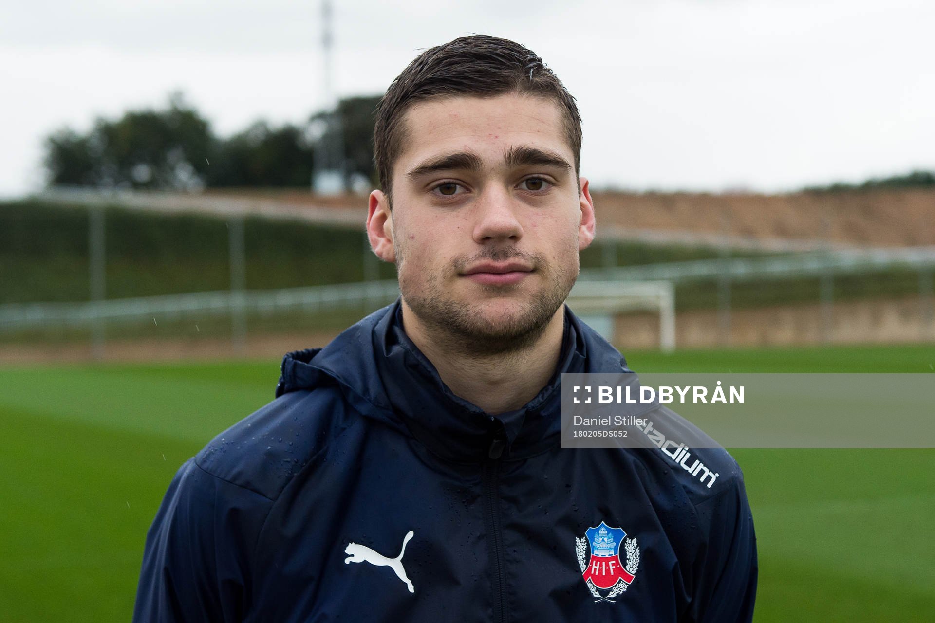 Helsingborgs Mattias Almeida på ett träningsläger