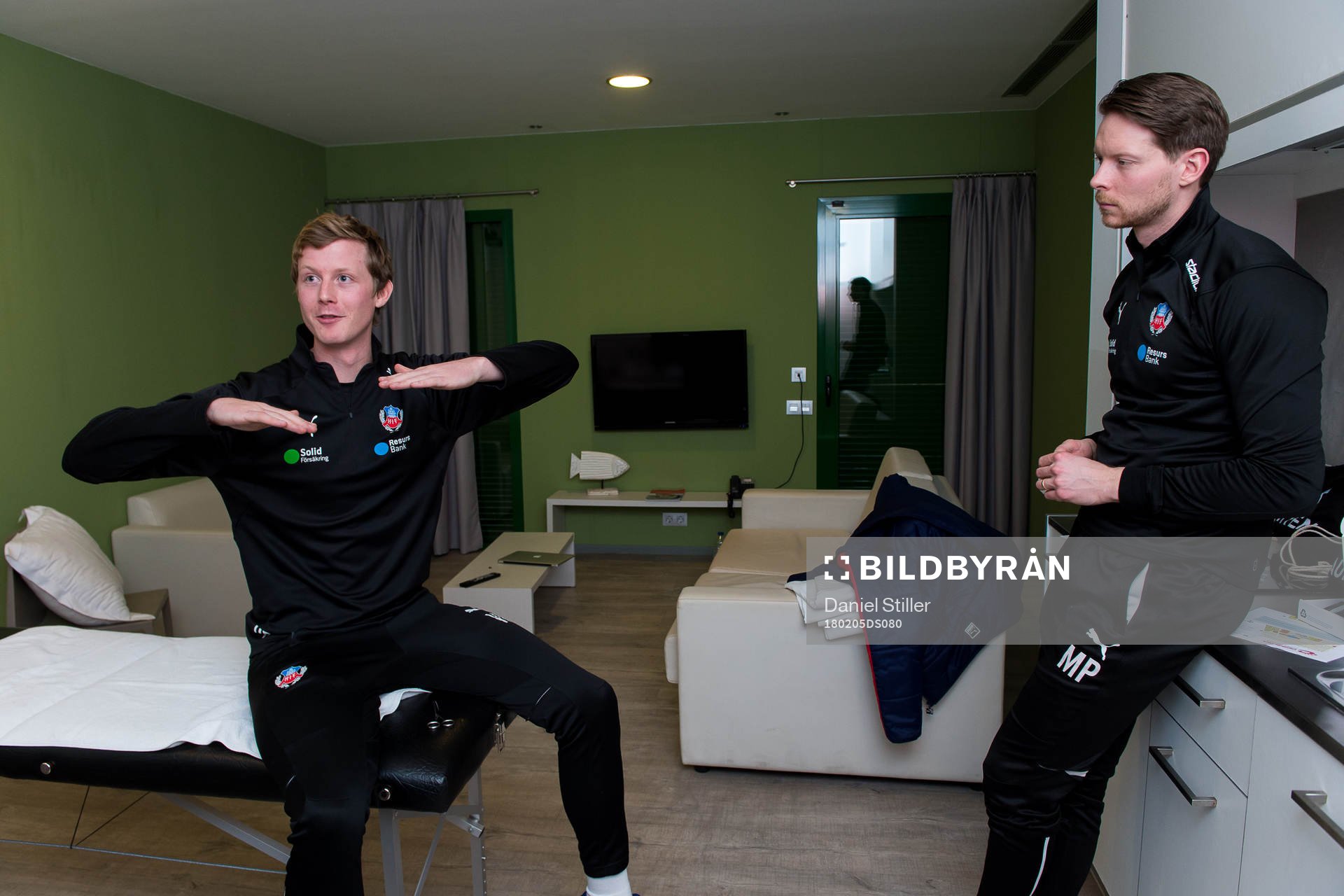 Helsingborgs medicinska team, Markus Pettersson och Victor