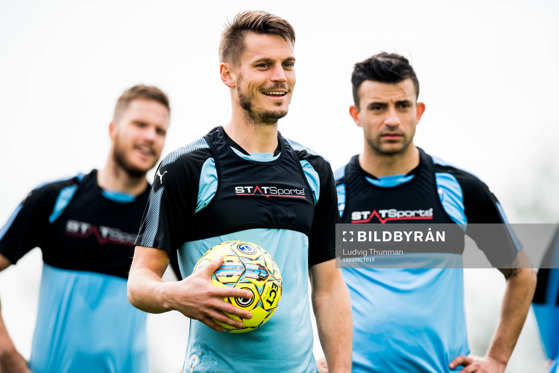 Malmö FFs Lasse Nielsen, Markus Rosenberg och Behrang