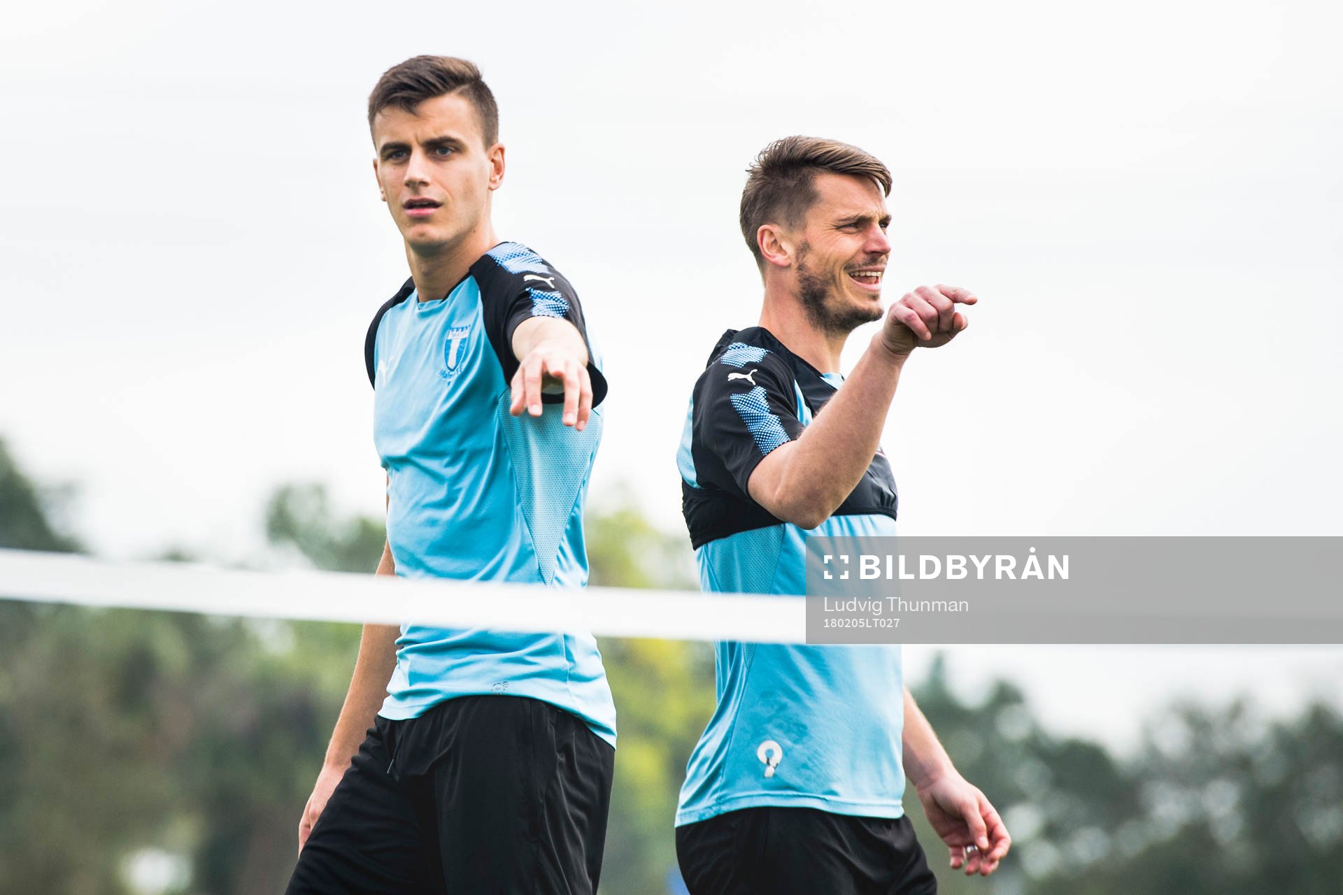 Malmö FFs Alexander Jeremejeff och Markus Rosenberg