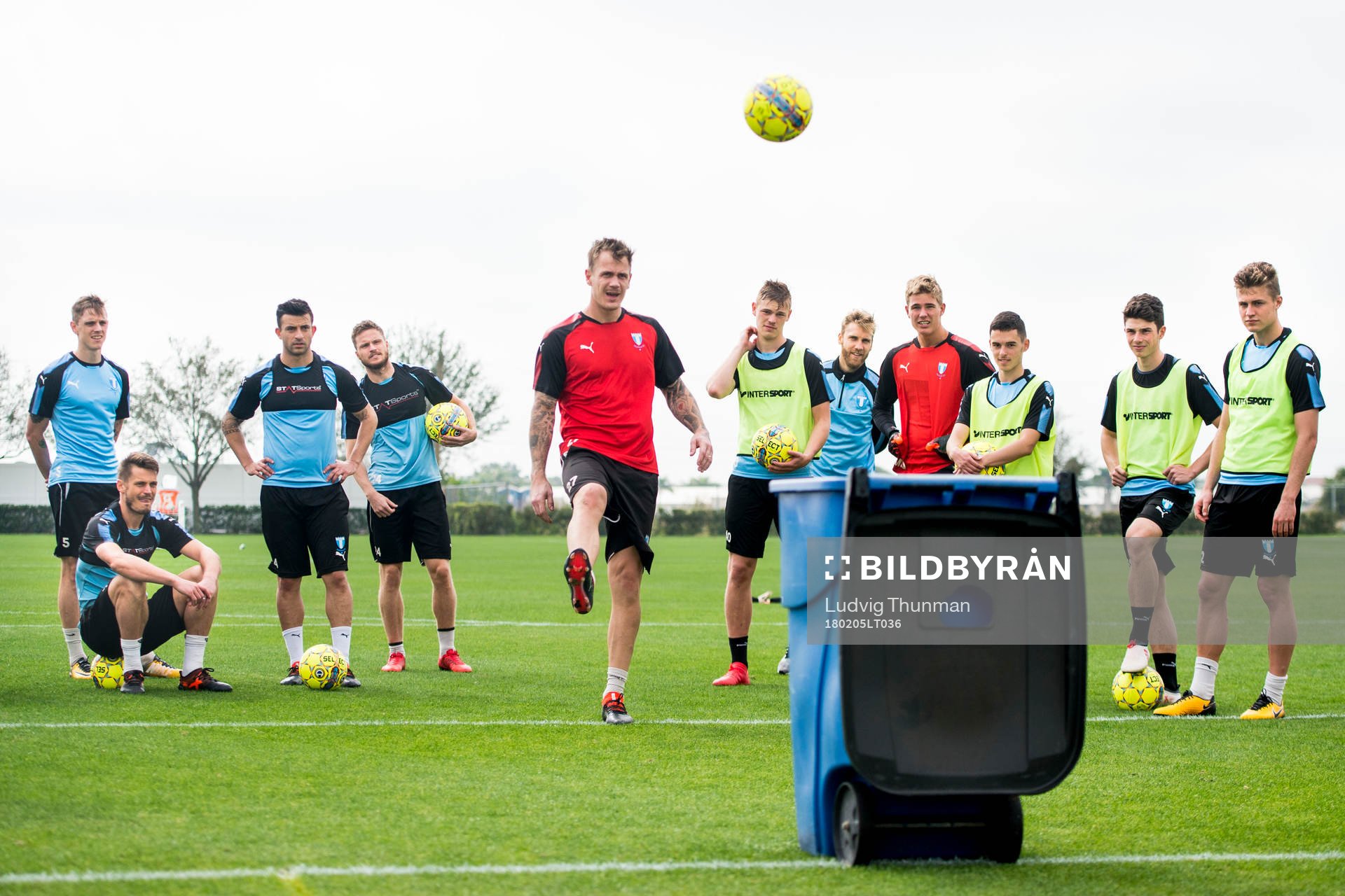 Malmö FFs målvakt Johan Dahlin