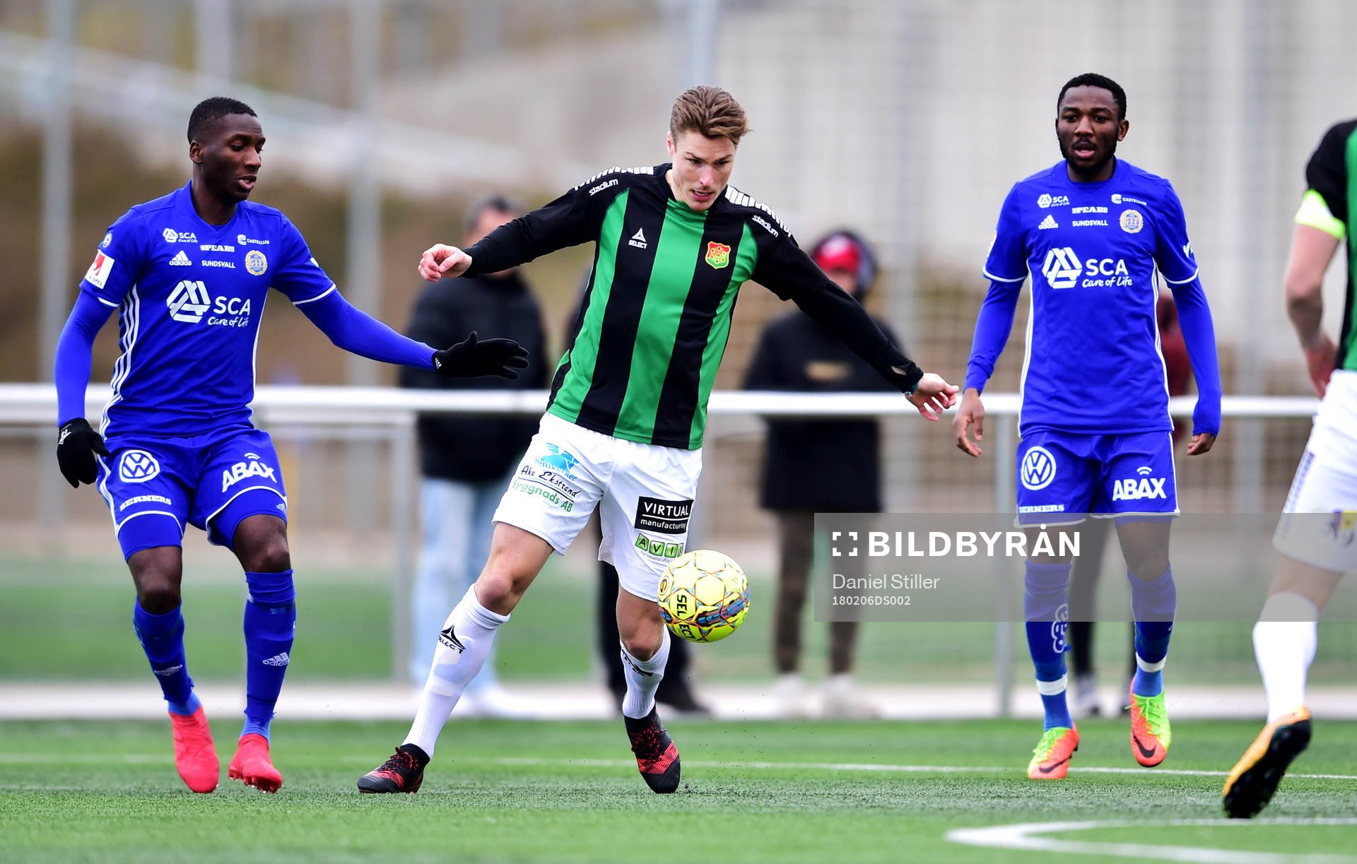 Sundsvalls Peter Wilson, GAIS Marcus Bergholtz  och