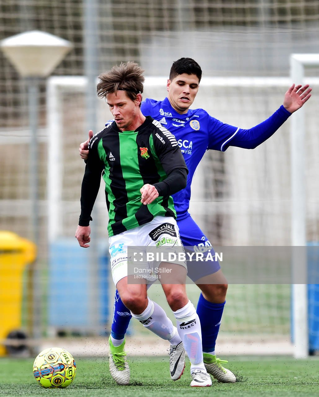GAIS Dusan Djuric och Sundsvalls David Batanero