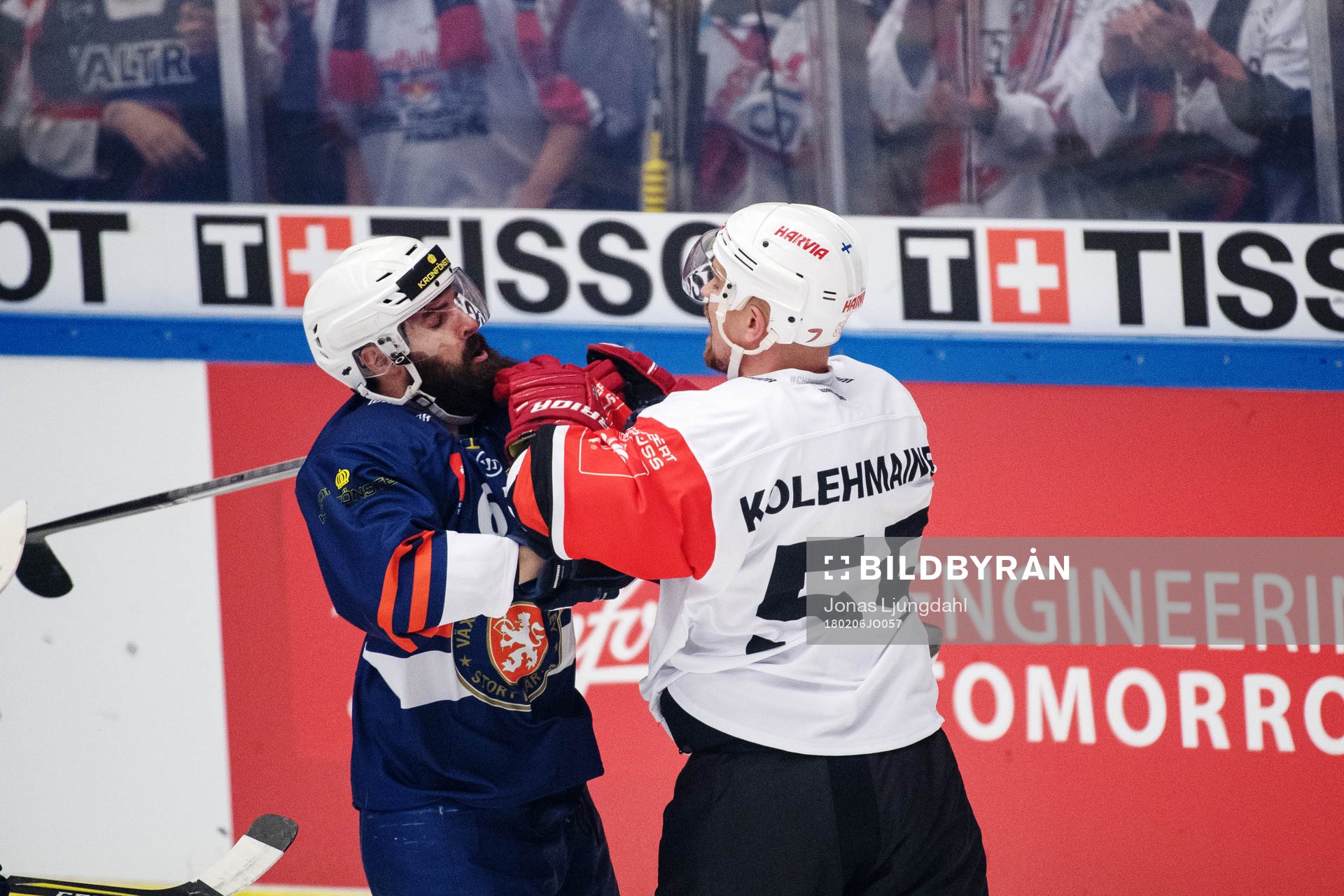 Växjös Linus Fröberg and Jyväskyläs Janne Kolehmainen