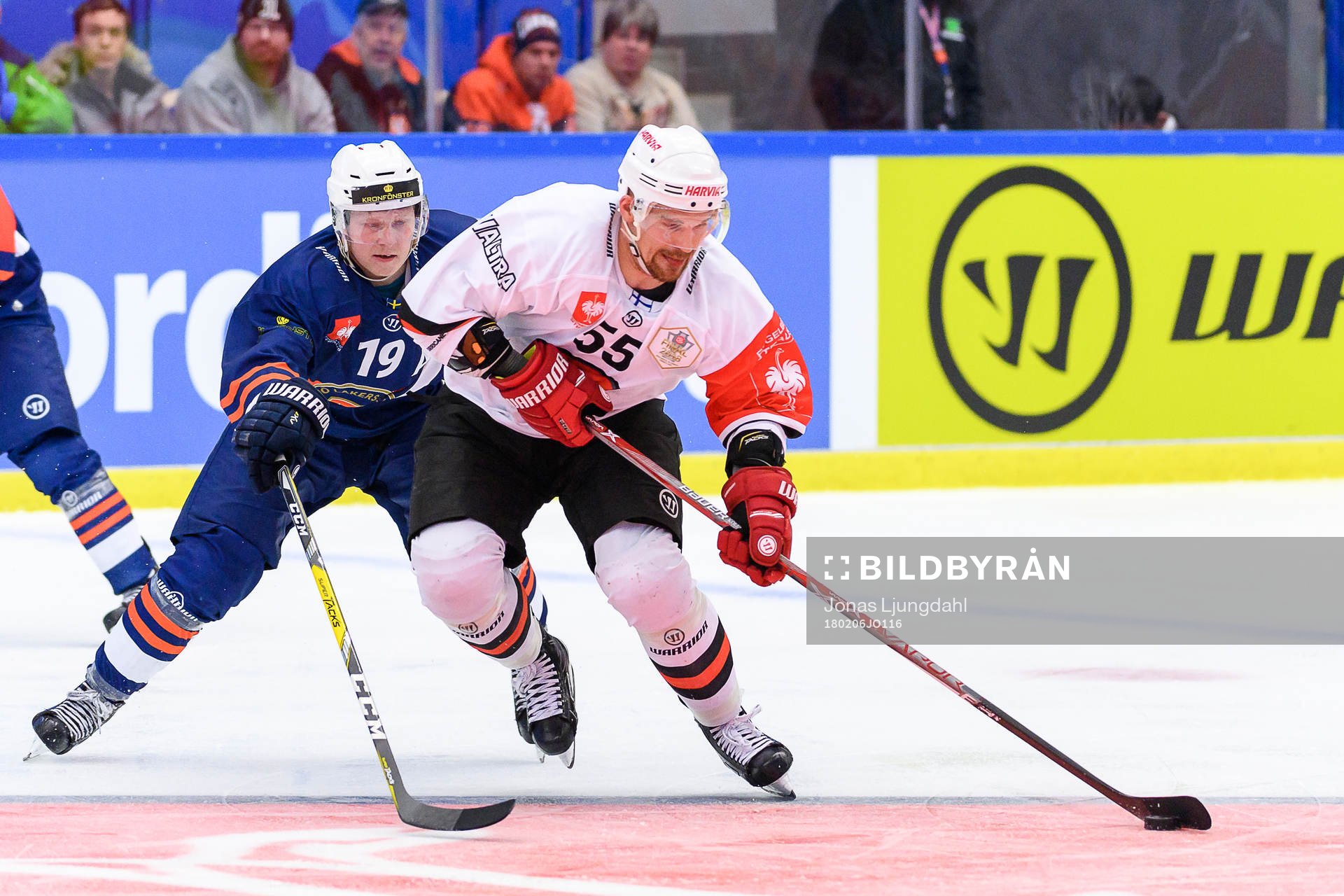 Tuomas Kiiskinen of Växjös  and Janne Kolehmainen of