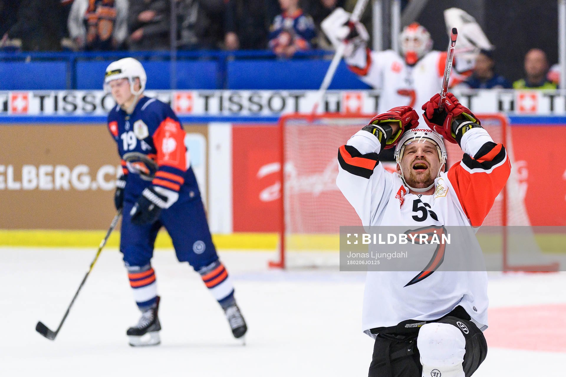 Janne Kolehmainen of Jyväskyläs celebrates his 0-2 goal